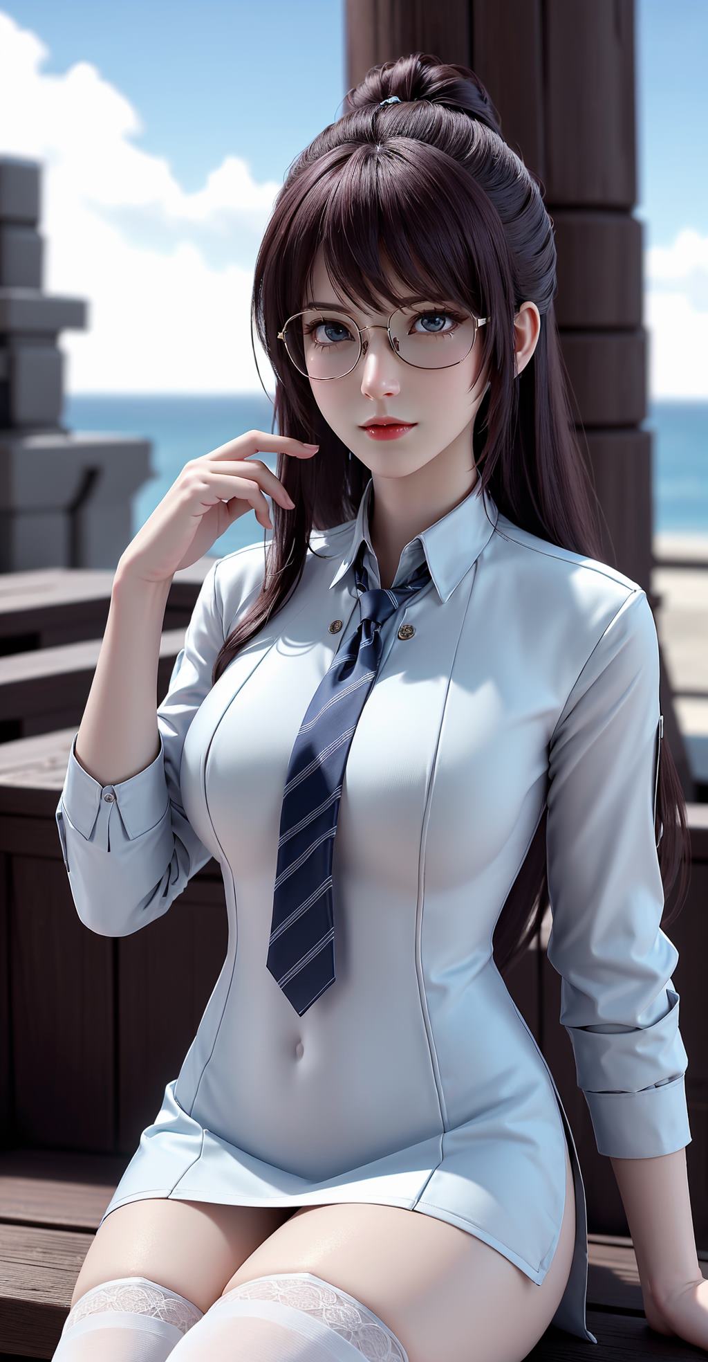 图片[41]-AI绘画 357A 岚[44P] – 速更版-美库