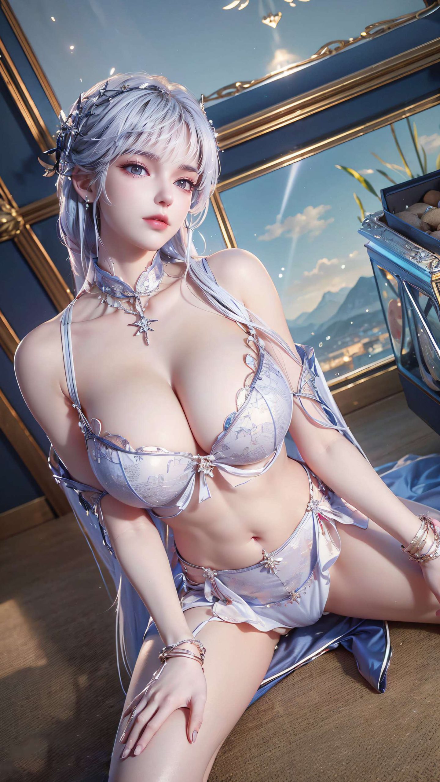 图片[133]-AI绘画 355 圣采儿[154P] – 速更版-美库