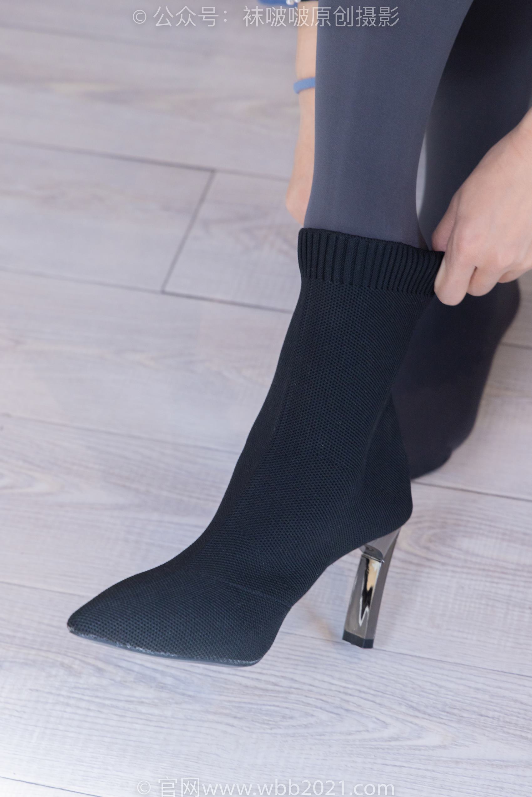 图片[11]-[BoBoSocks袜啵啵]NO.378 奶油-短靴、运动鞋、厚黑丝、厚灰丝[190P] – 速更版-美库