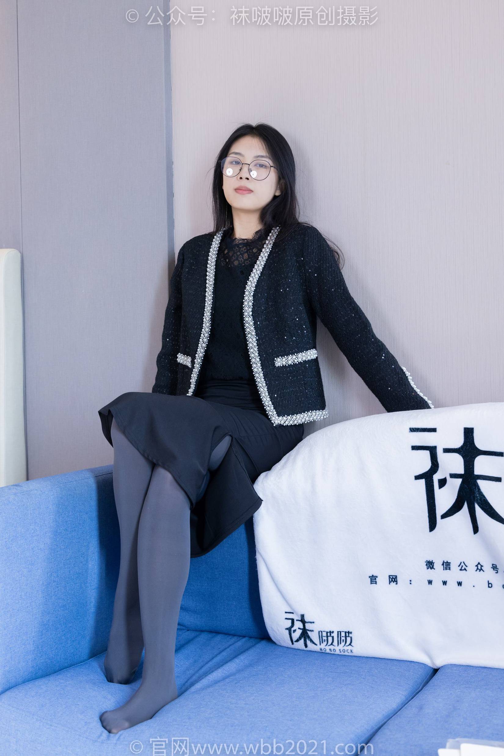 图片[51]-[BoBoSocks袜啵啵]NO.378 奶油-短靴、运动鞋、厚黑丝、厚灰丝[190P] – 速更版-美库