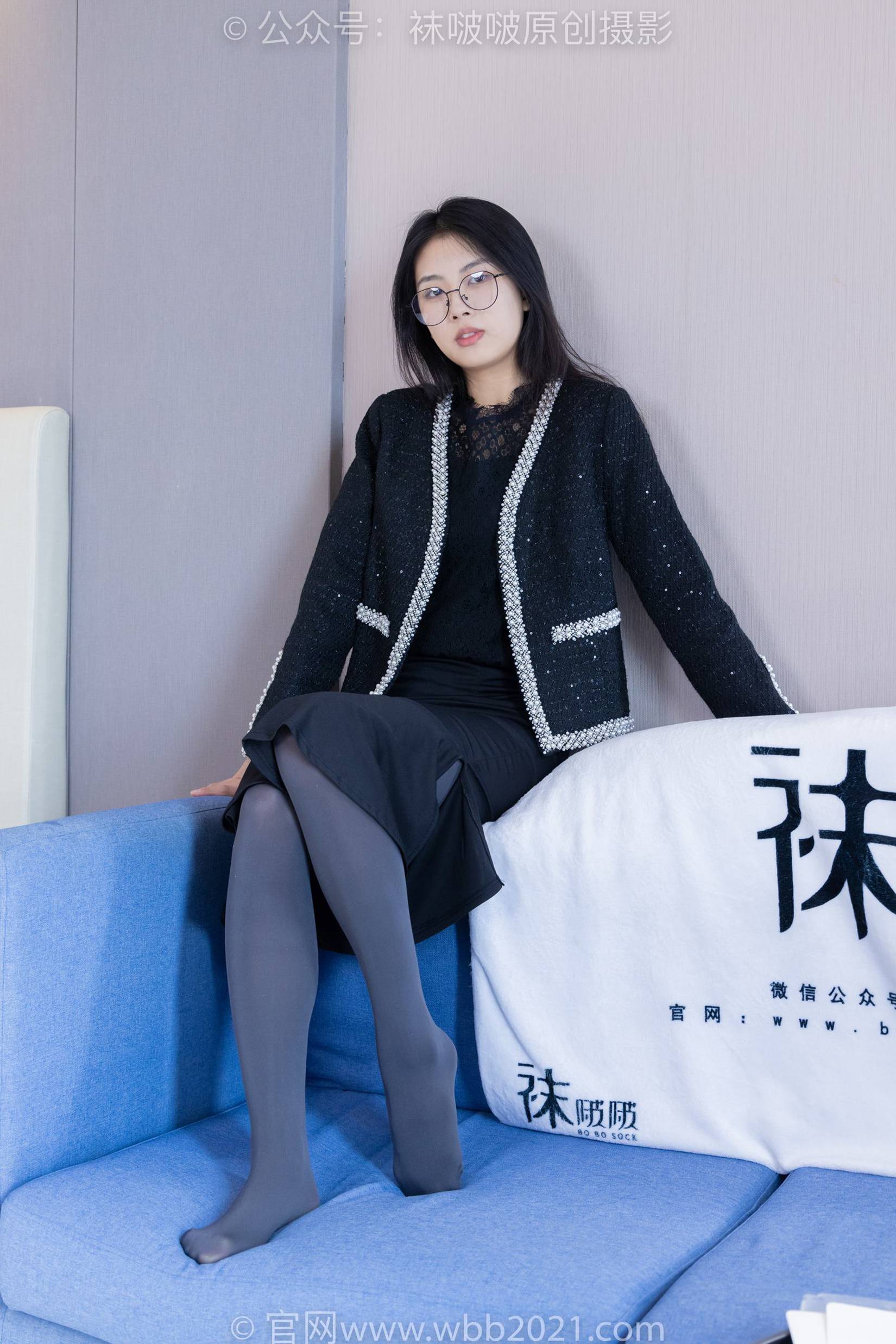 图片[52]-[BoBoSocks袜啵啵]NO.378 奶油-短靴、运动鞋、厚黑丝、厚灰丝[190P] – 速更版-美库