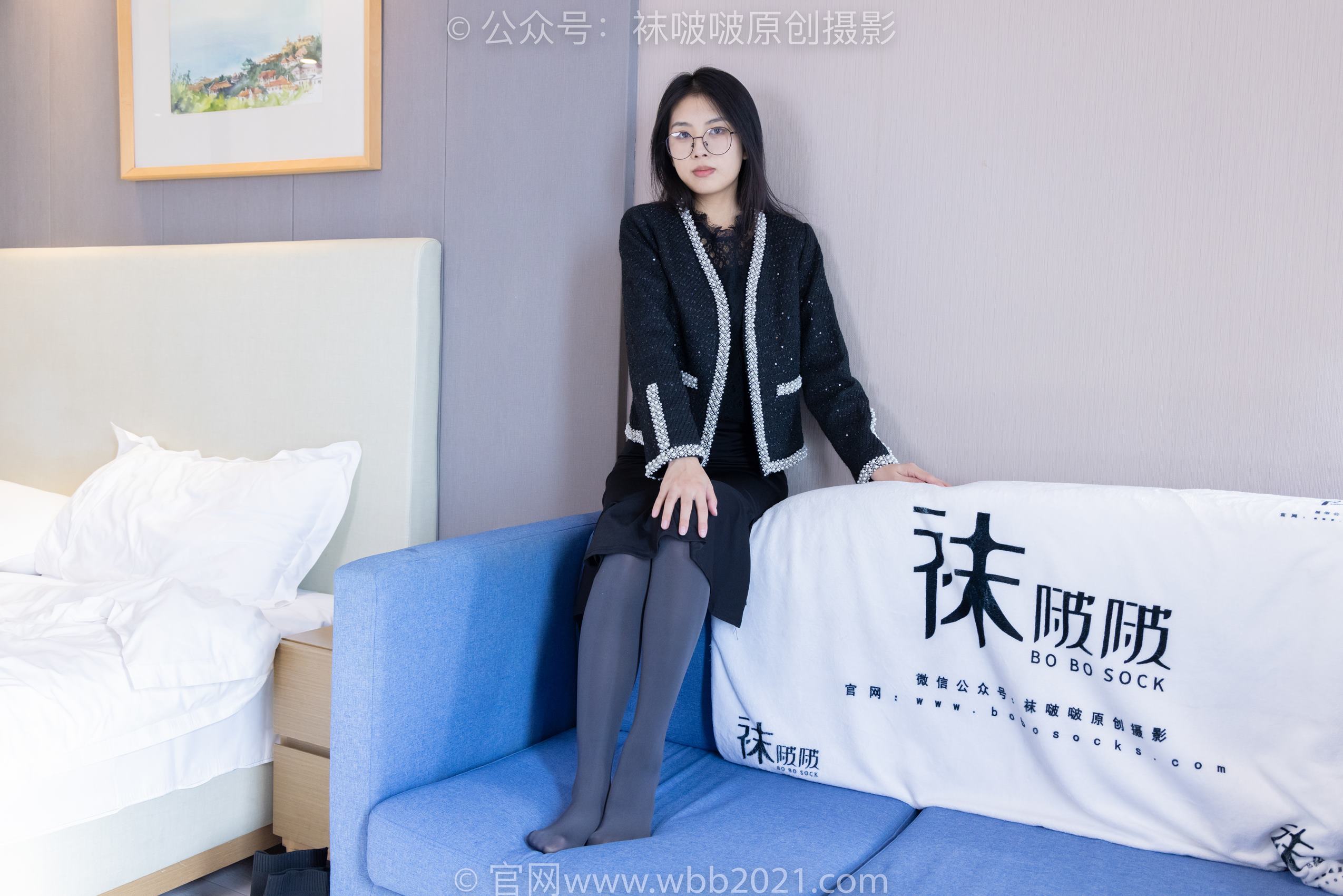 图片[54]-[BoBoSocks袜啵啵]NO.378 奶油-短靴、运动鞋、厚黑丝、厚灰丝[190P] – 速更版-美库