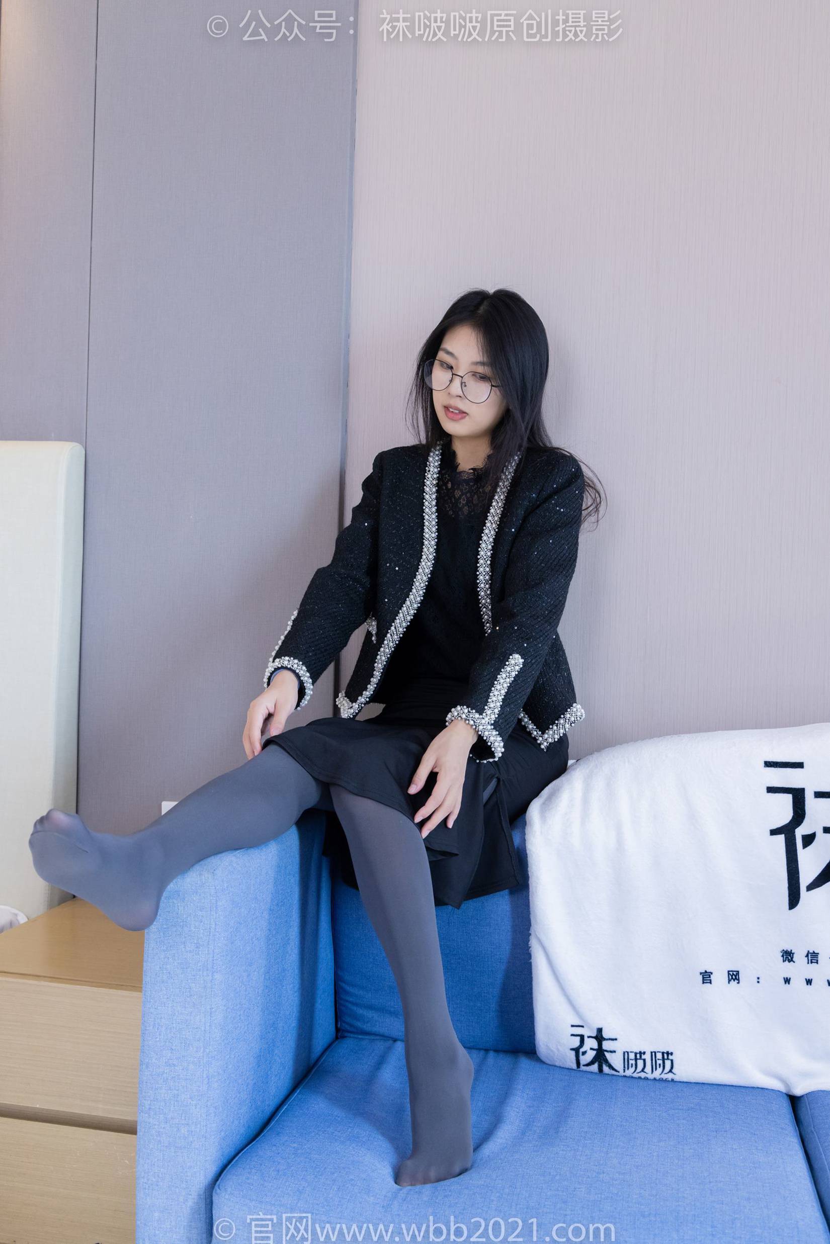 图片[61]-[BoBoSocks袜啵啵]NO.378 奶油-短靴、运动鞋、厚黑丝、厚灰丝[190P] – 速更版-美库