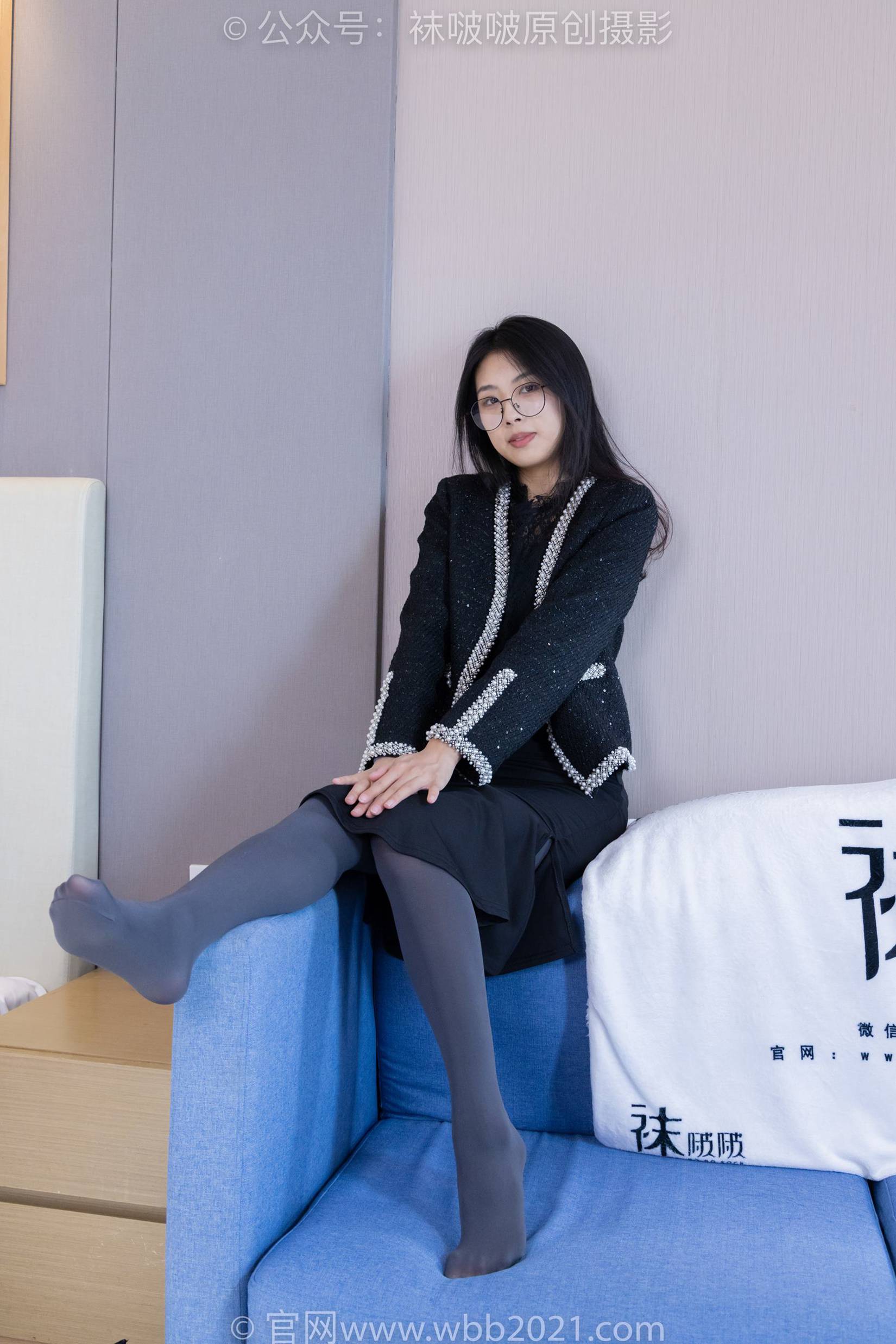 图片[62]-[BoBoSocks袜啵啵]NO.378 奶油-短靴、运动鞋、厚黑丝、厚灰丝[190P] – 速更版-美库