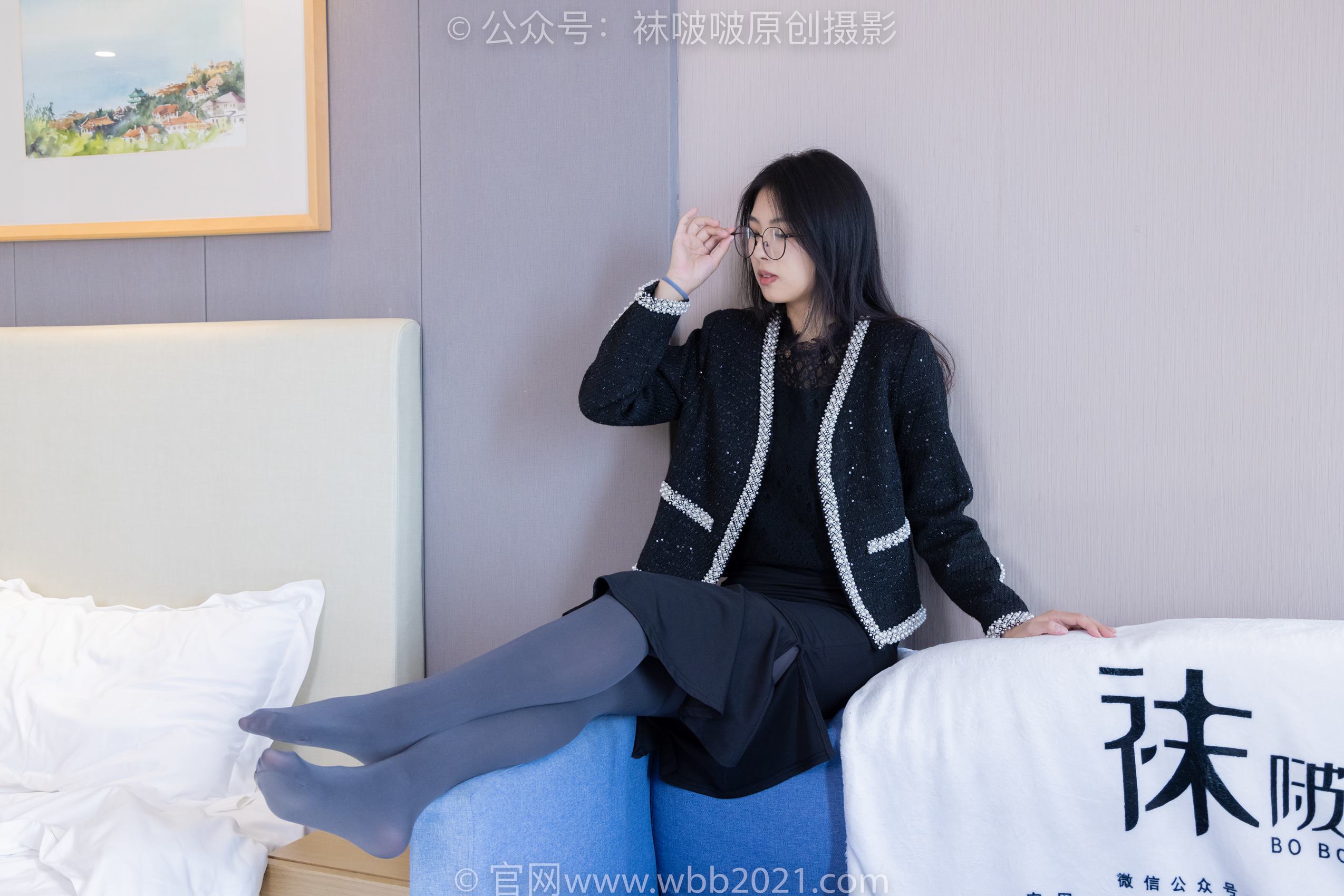 图片[63]-[BoBoSocks袜啵啵]NO.378 奶油-短靴、运动鞋、厚黑丝、厚灰丝[190P] – 速更版-美库