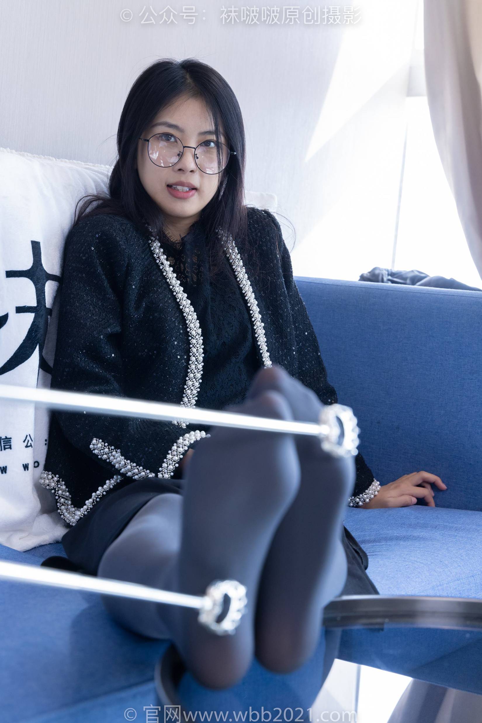 图片[84]-[BoBoSocks袜啵啵]NO.378 奶油-短靴、运动鞋、厚黑丝、厚灰丝[190P] – 速更版-美库