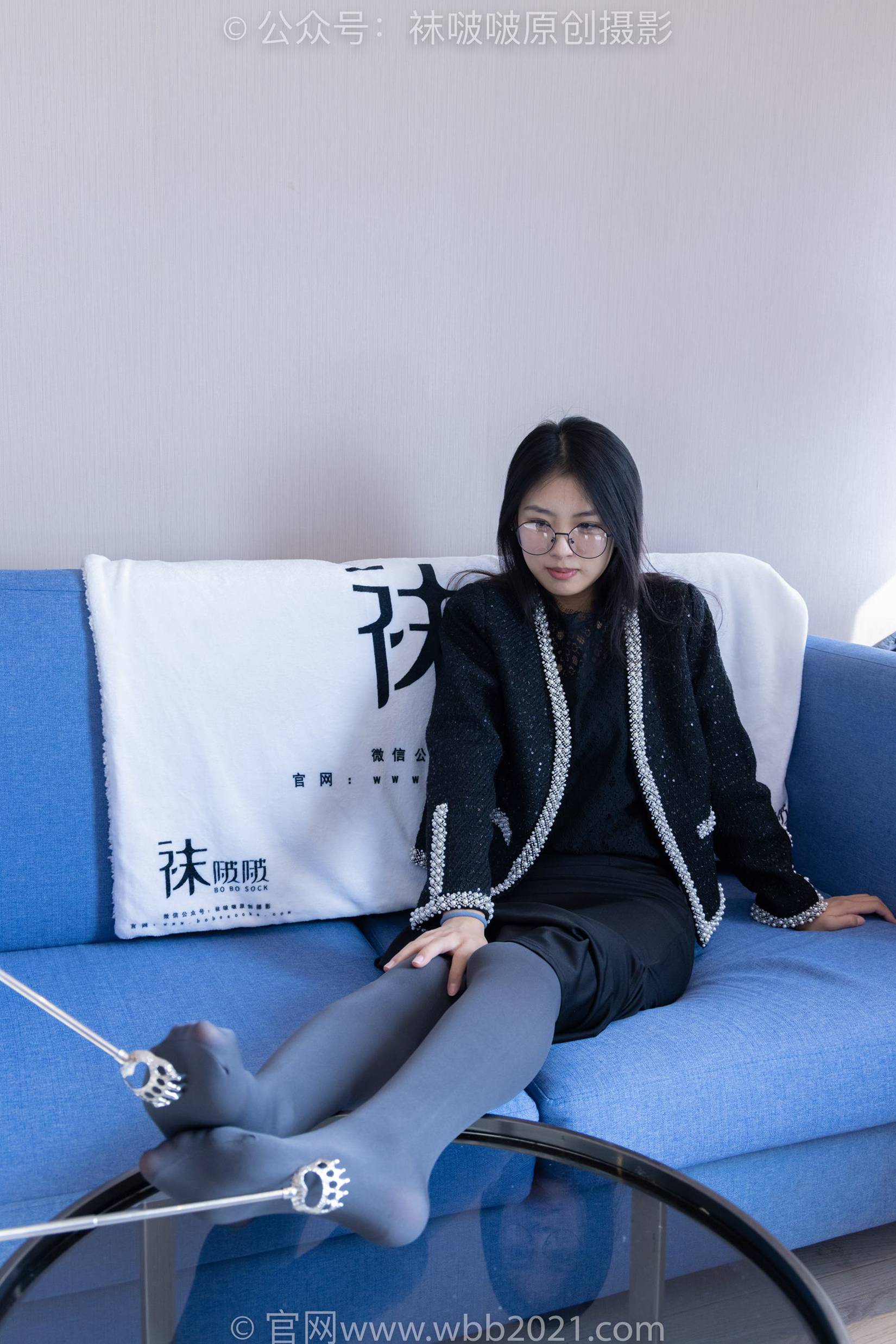 图片[90]-[BoBoSocks袜啵啵]NO.378 奶油-短靴、运动鞋、厚黑丝、厚灰丝[190P] – 速更版-美库