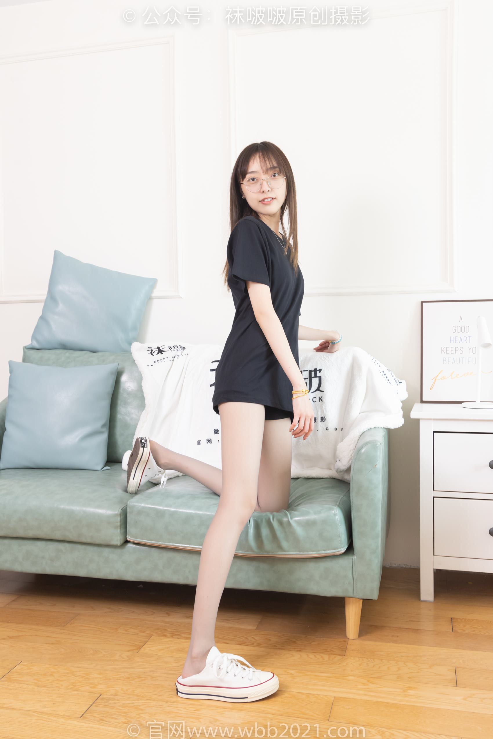 图片[44]-[BoBoSocks袜啵啵]NO.379 稚予-板鞋、灰丝[140P] – 速更版-美库