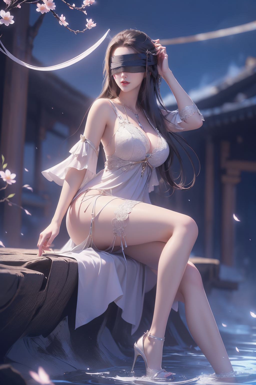 图片[10]-AI绘画 363 兰若[38P] – 速更版-美库