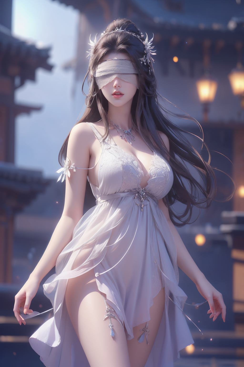 图片[11]-AI绘画 363 兰若[38P] – 速更版-美库