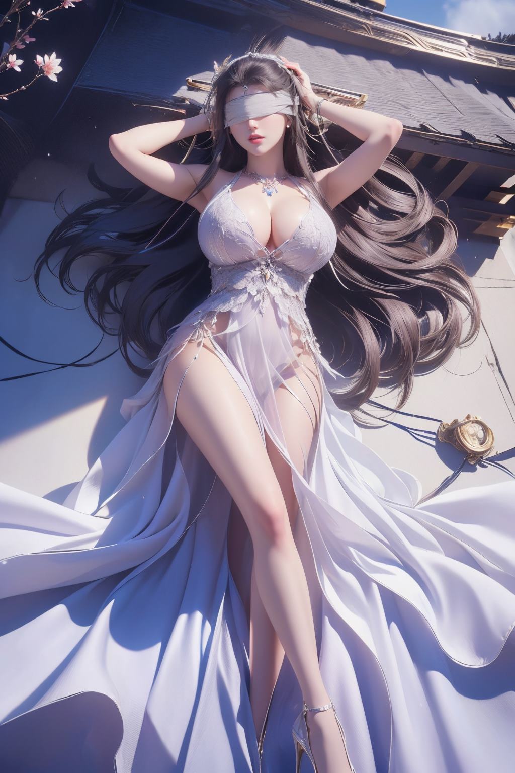 图片[23]-AI绘画 363 兰若[38P] – 速更版-美库