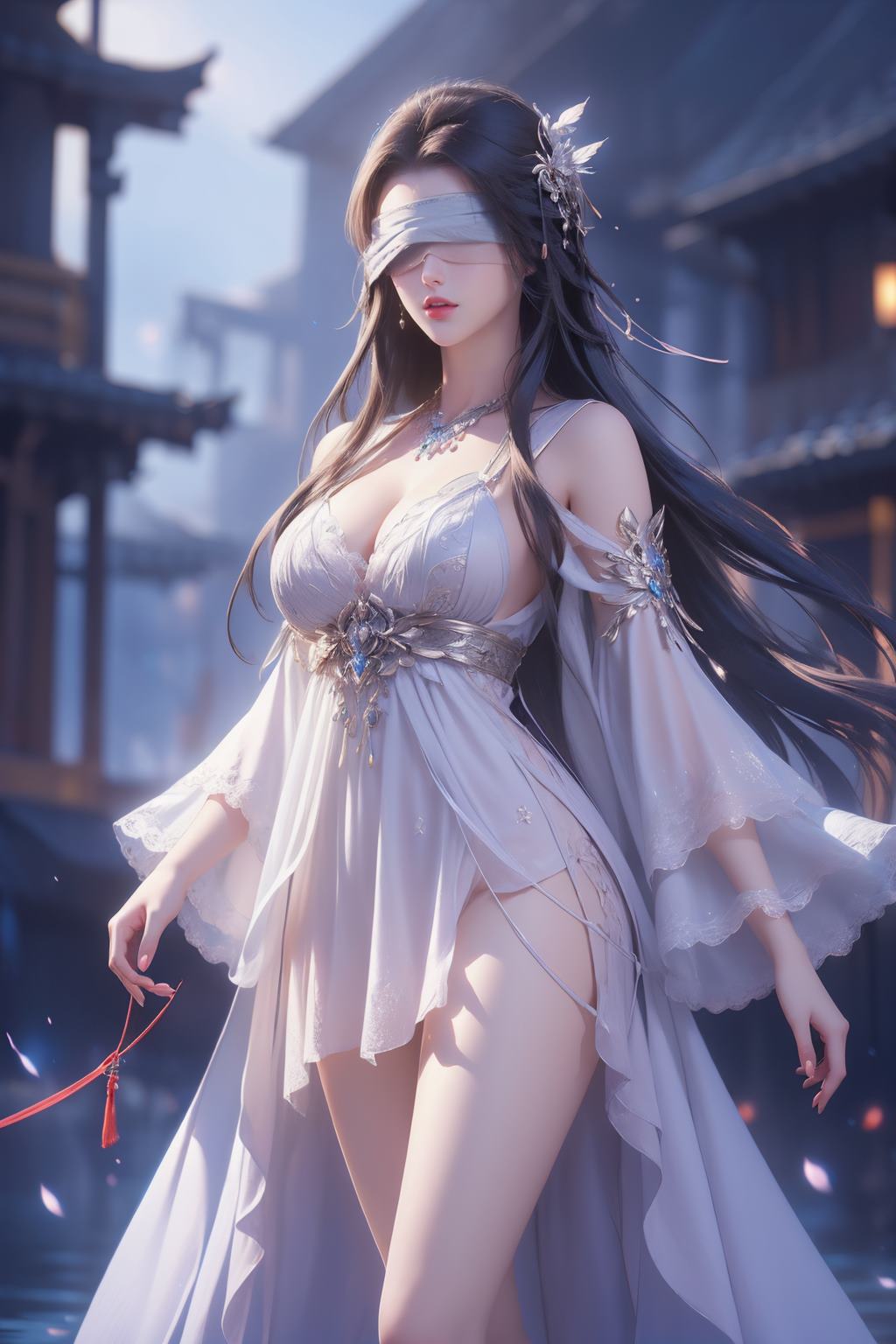 图片[24]-AI绘画 363 兰若[38P] – 速更版-美库