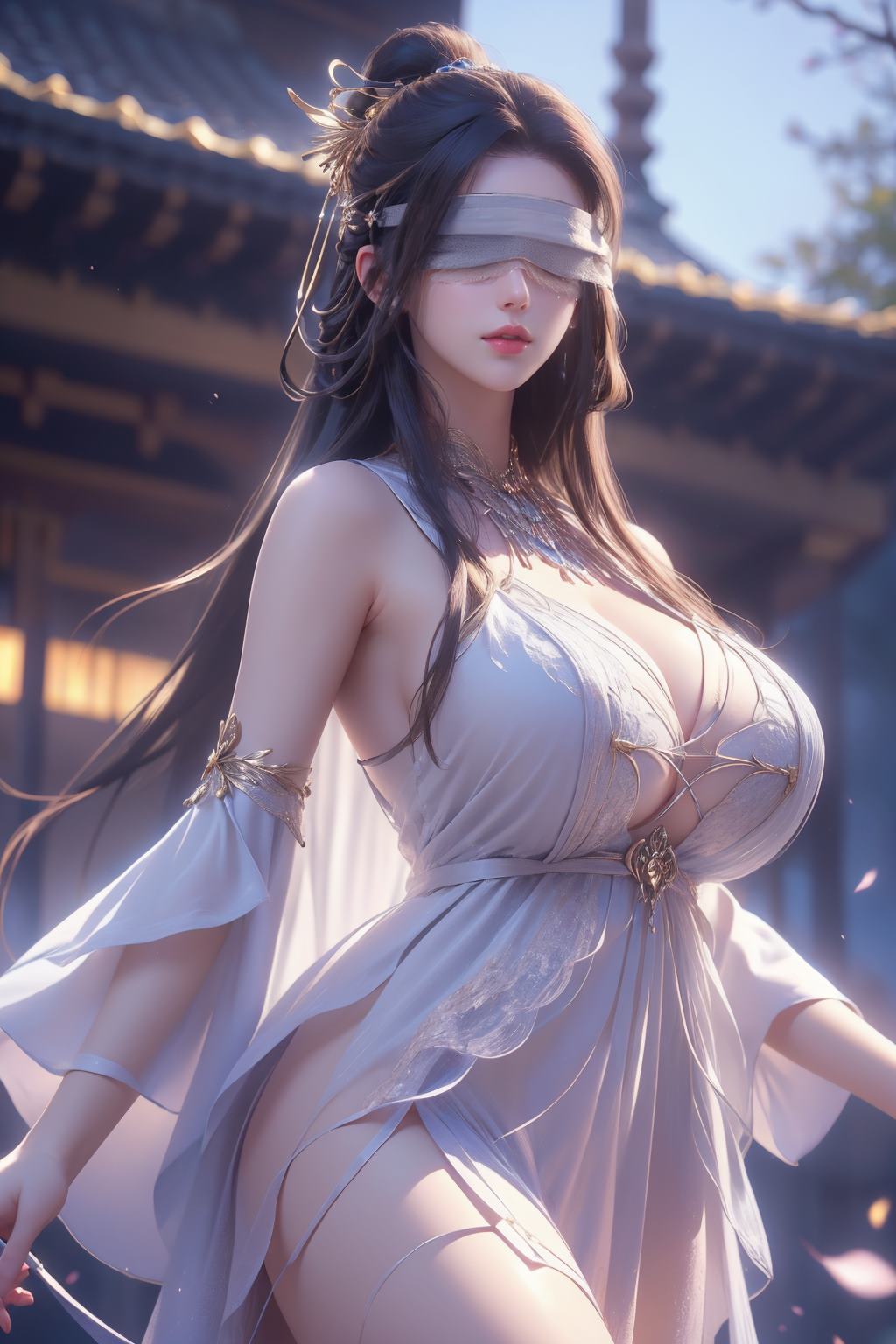 图片[30]-AI绘画 363 兰若[38P] – 速更版-美库