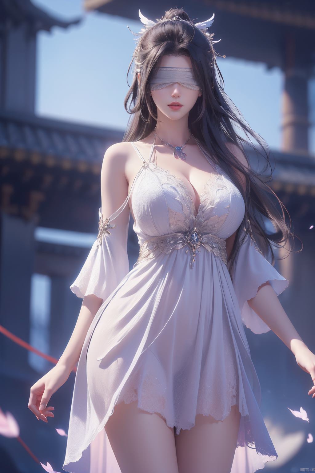 图片[35]-AI绘画 363 兰若[38P] – 速更版-美库