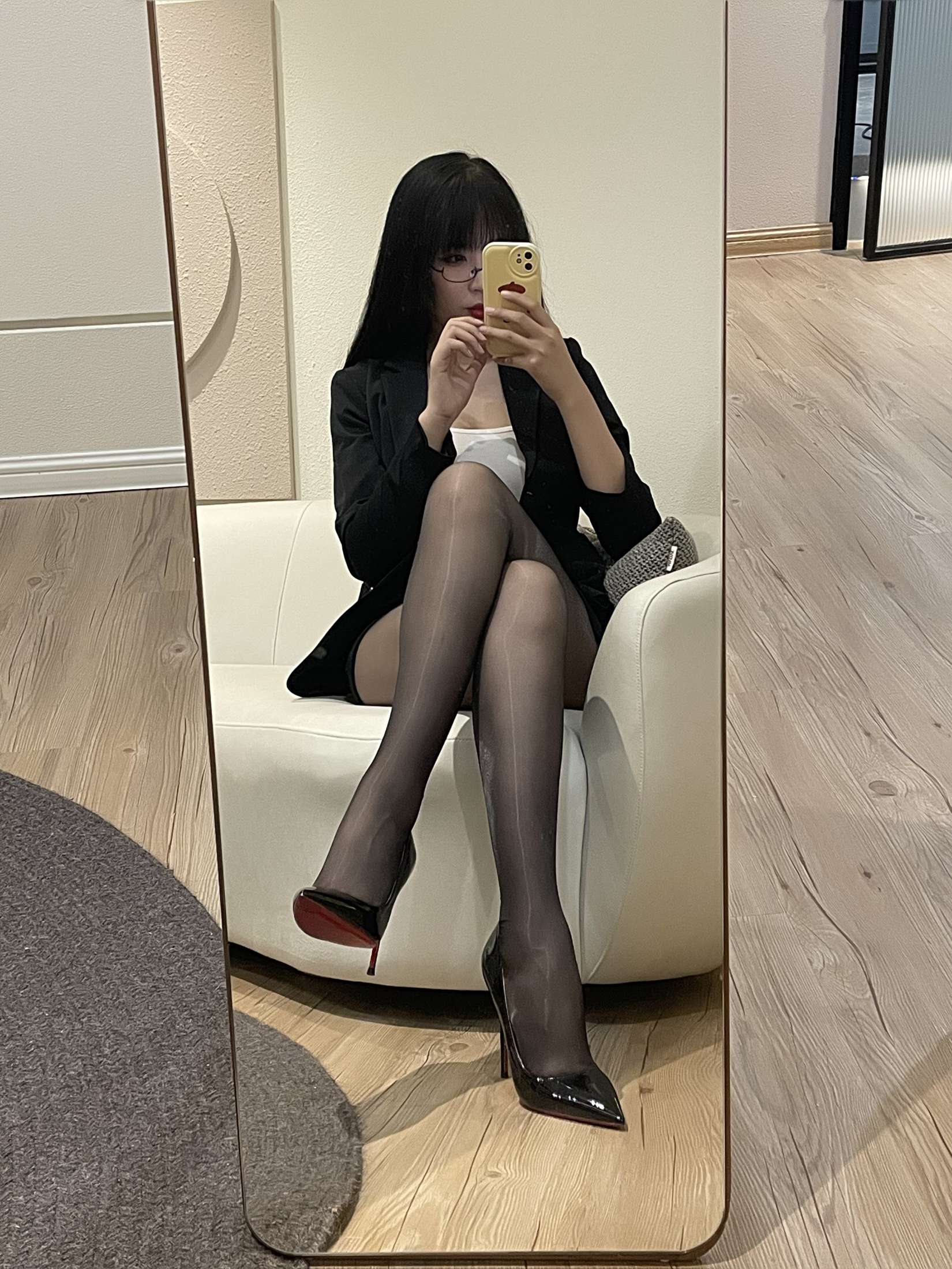 图片[53]-轩萧学姐  – 下班后的OL[53P] – 速更版-美库