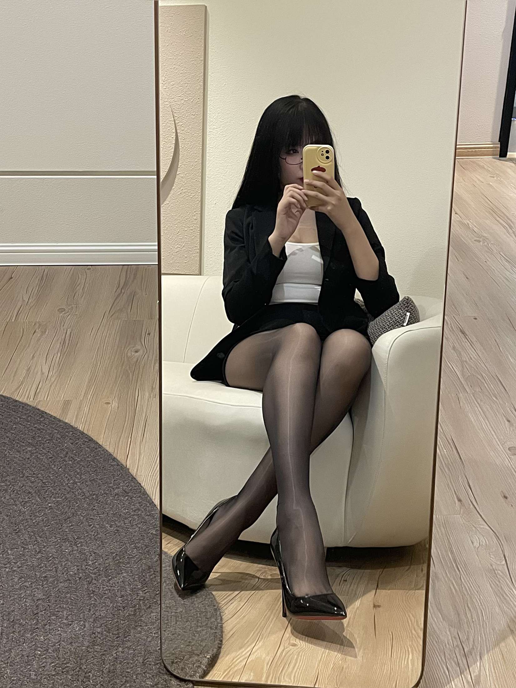 图片[54]-轩萧学姐  – 下班后的OL[53P] – 速更版-美库