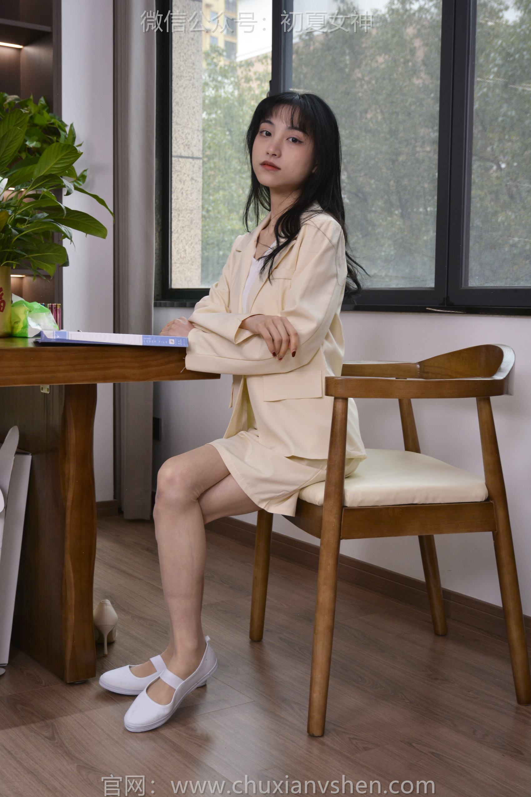 图片[16]-初夏女神 NO.148 柒柒 工作用鞋[140P] – 速更版-美库