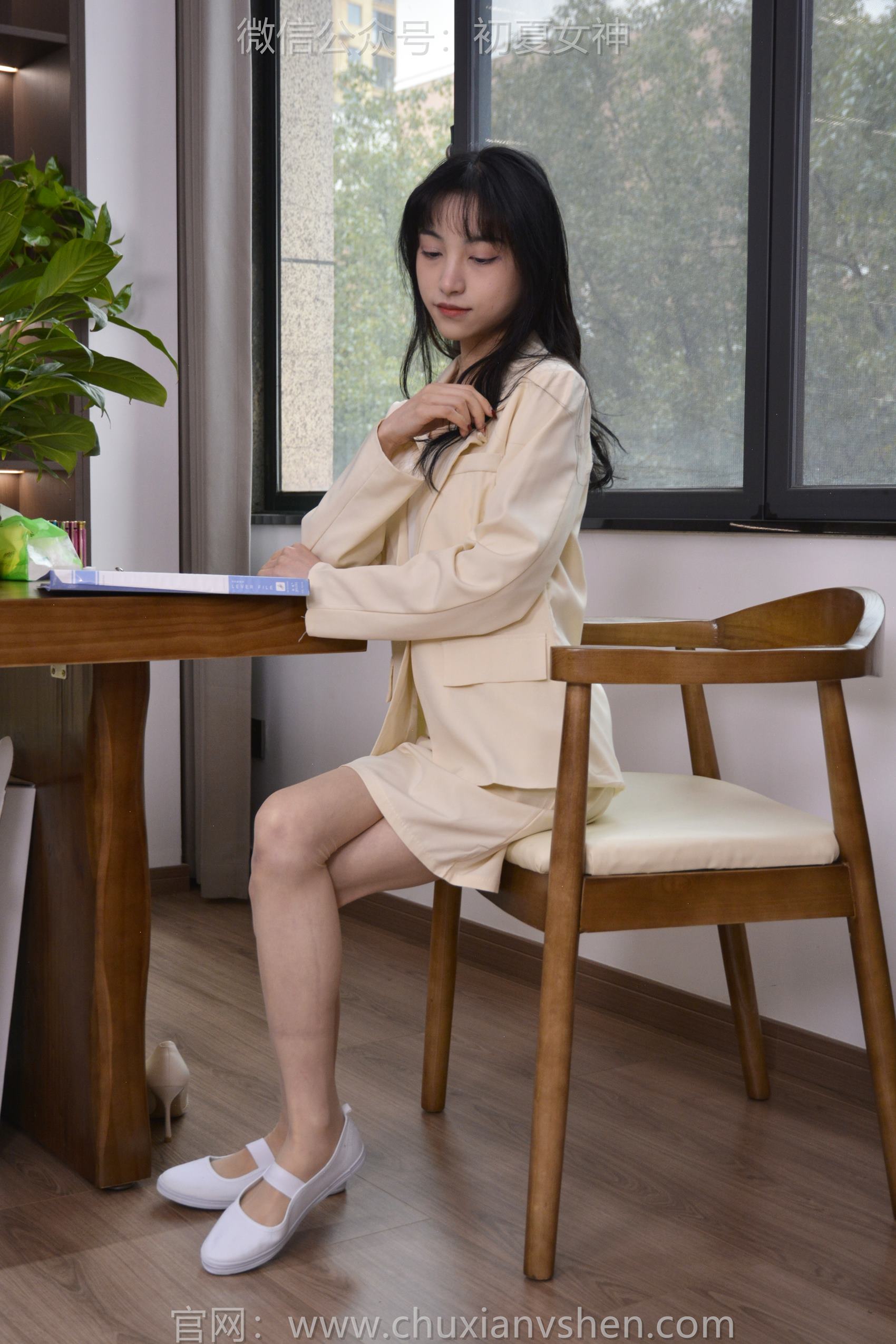 图片[17]-初夏女神 NO.148 柒柒 工作用鞋[140P] – 速更版-美库