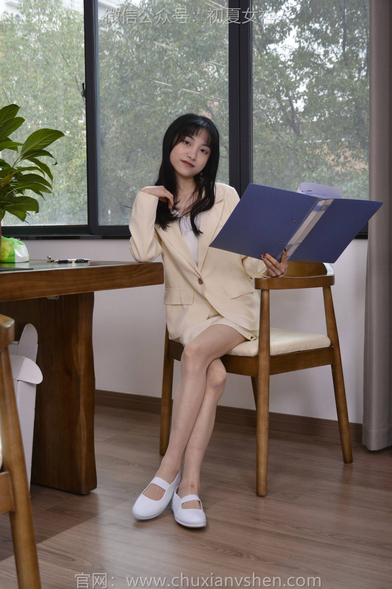 图片[31]-初夏女神 NO.148 柒柒 工作用鞋[140P] – 速更版-美库