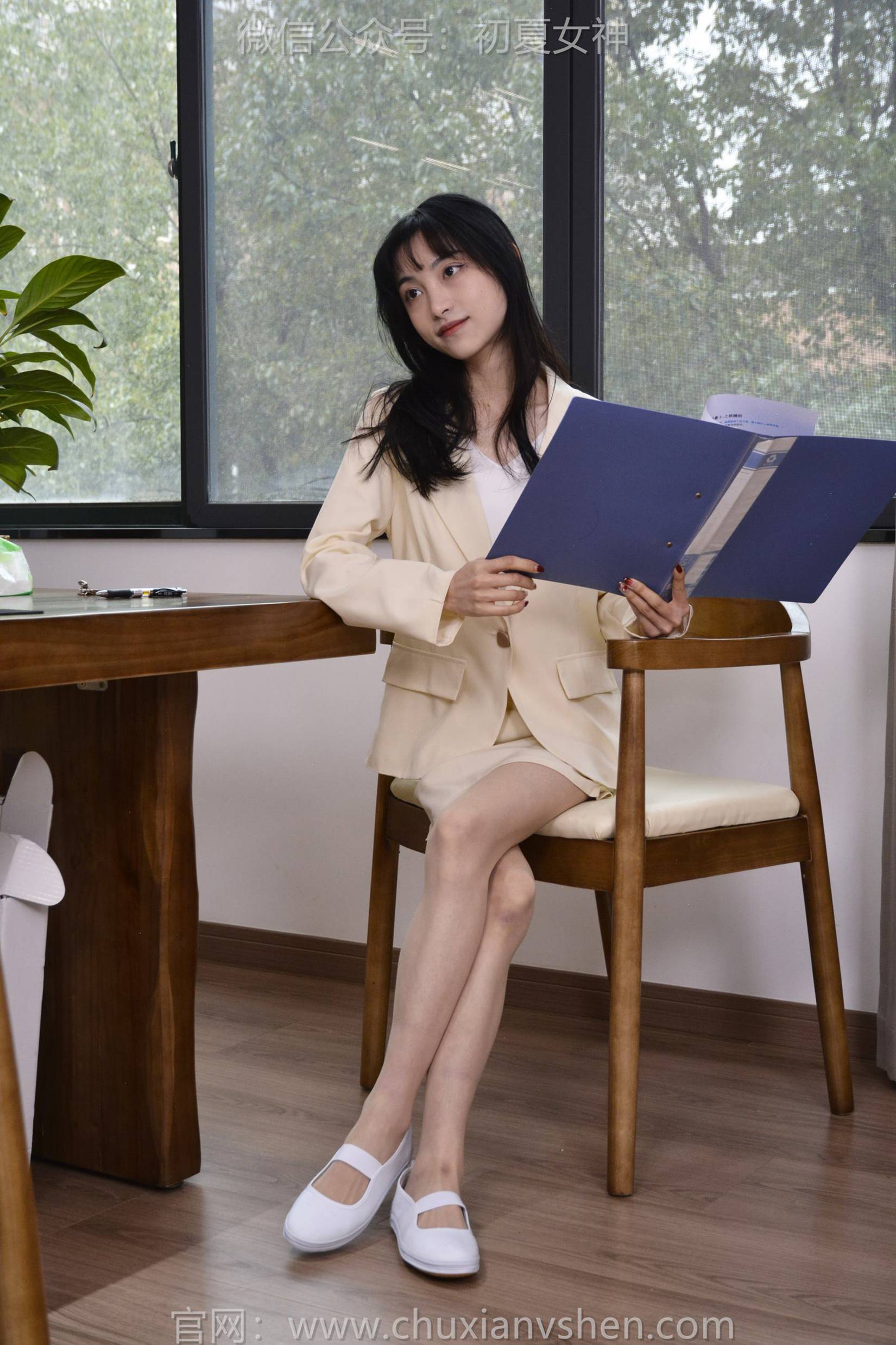 图片[32]-初夏女神 NO.148 柒柒 工作用鞋[140P] – 速更版-美库