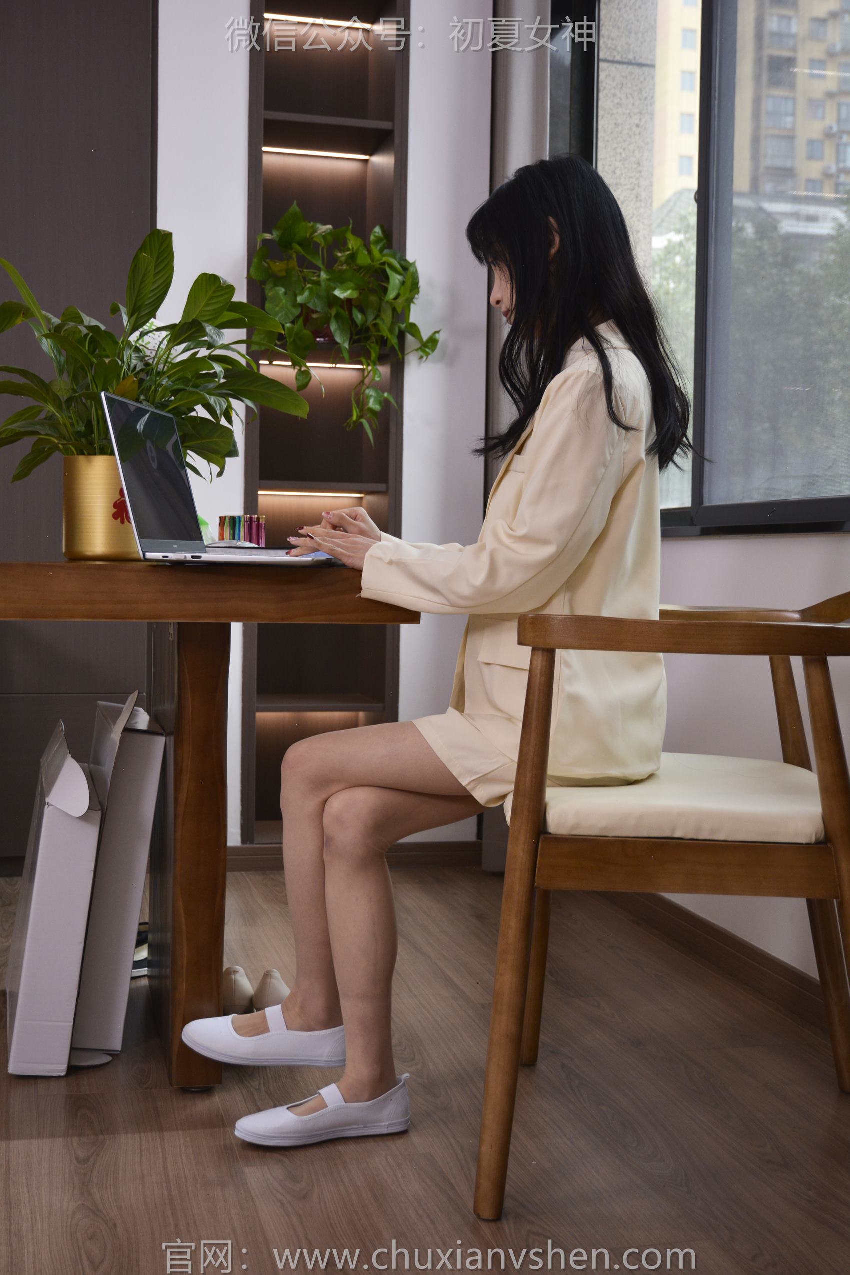 图片[37]-初夏女神 NO.148 柒柒 工作用鞋[140P] – 速更版-美库