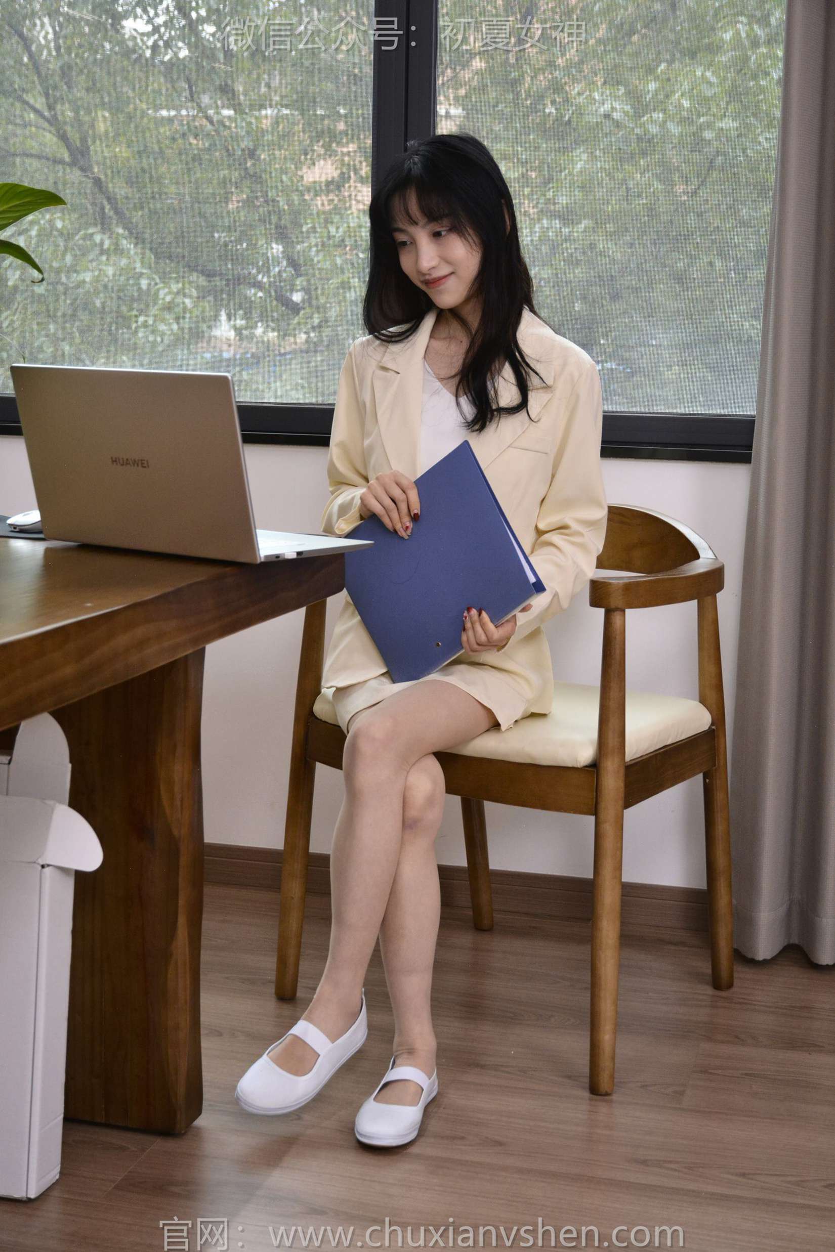 图片[47]-初夏女神 NO.148 柒柒 工作用鞋[140P] – 速更版-美库