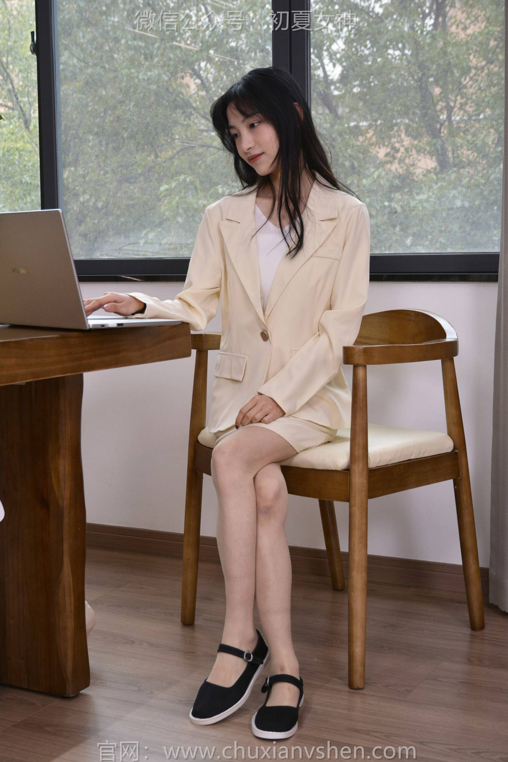 图片[54]-初夏女神 NO.148 柒柒 工作用鞋[140P] – 速更版-美库