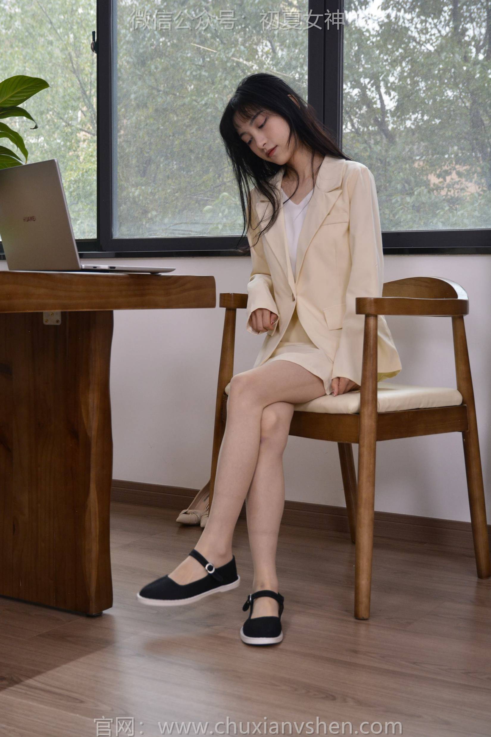 图片[58]-初夏女神 NO.148 柒柒 工作用鞋[140P] – 速更版-美库