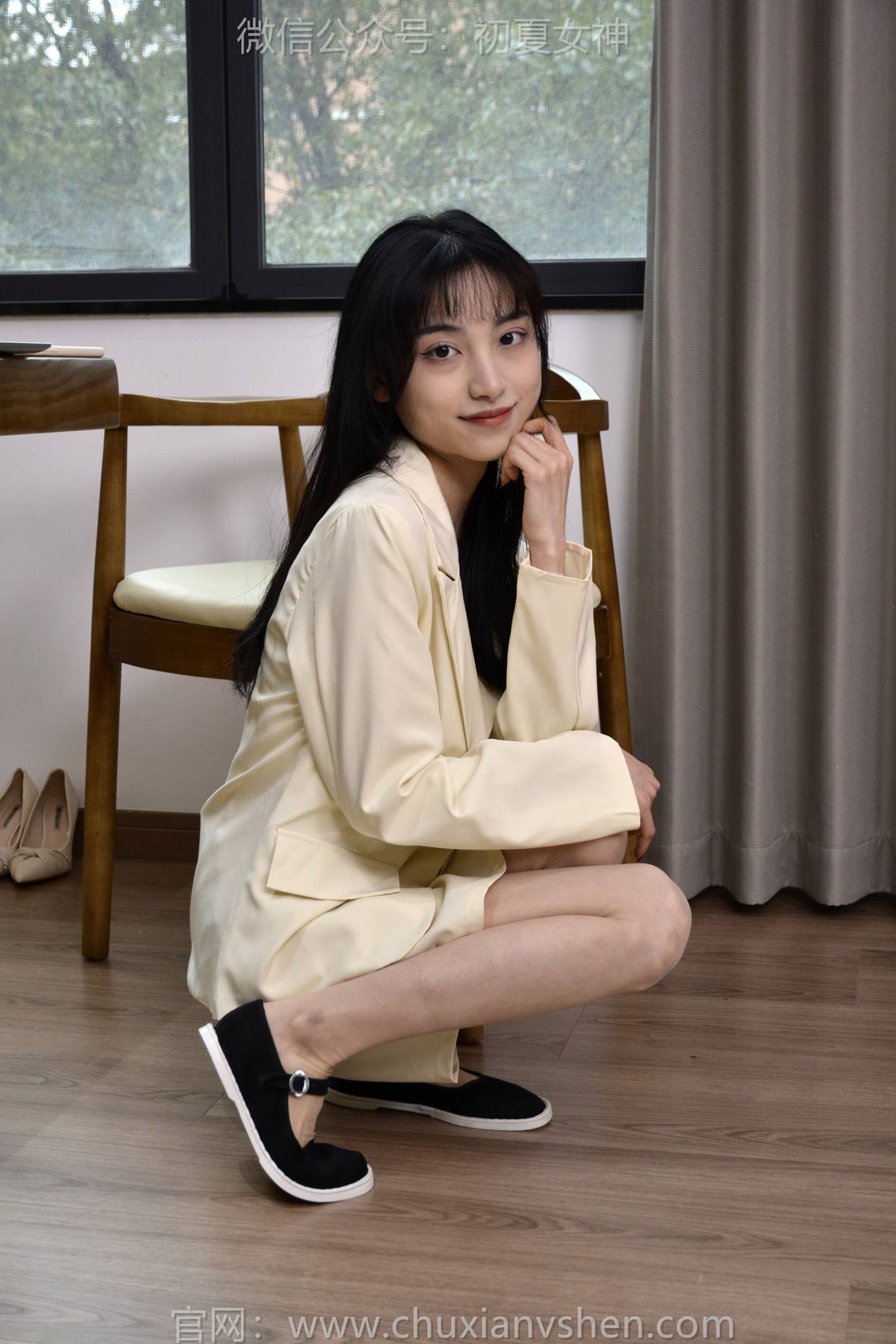 图片[114]-初夏女神 NO.148 柒柒 工作用鞋[140P] – 速更版-美库