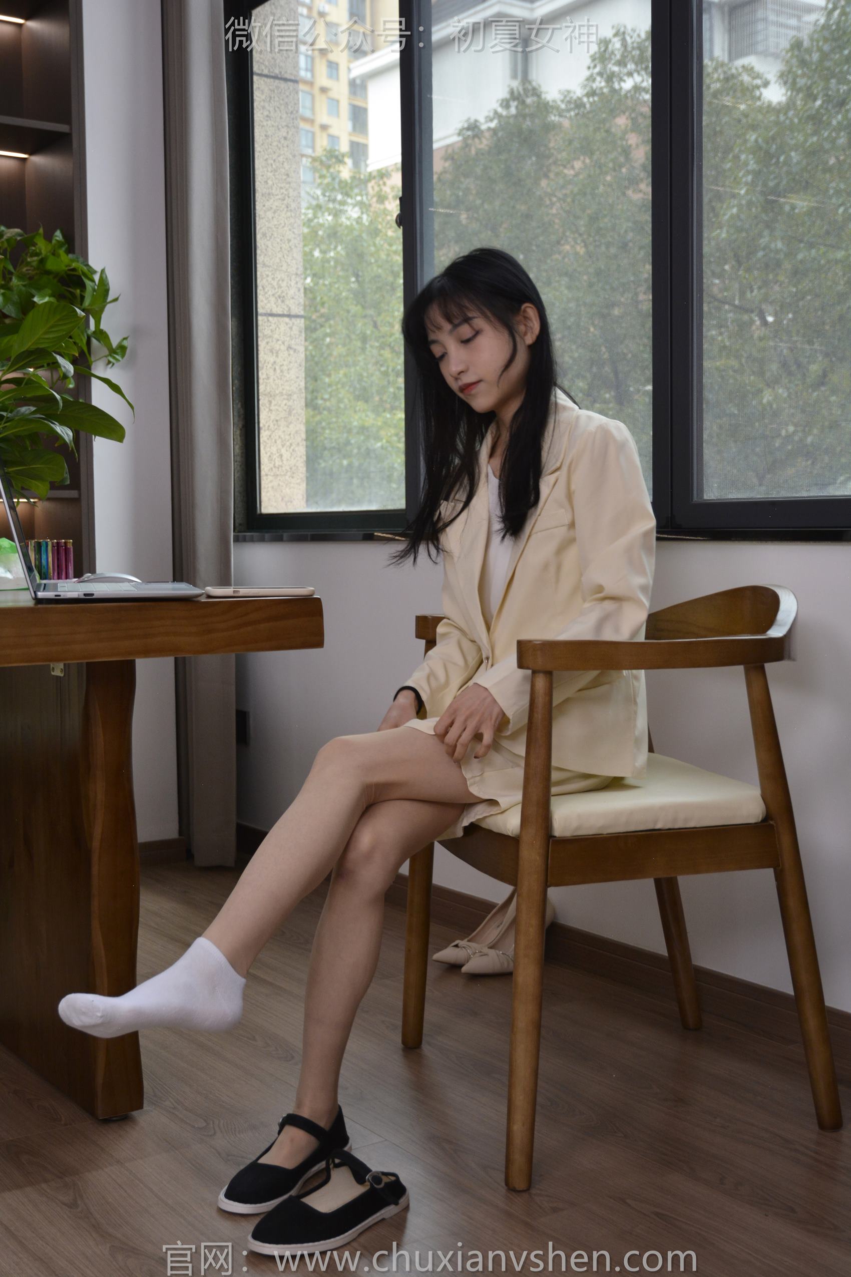 图片[120]-初夏女神 NO.148 柒柒 工作用鞋[140P] – 速更版-美库