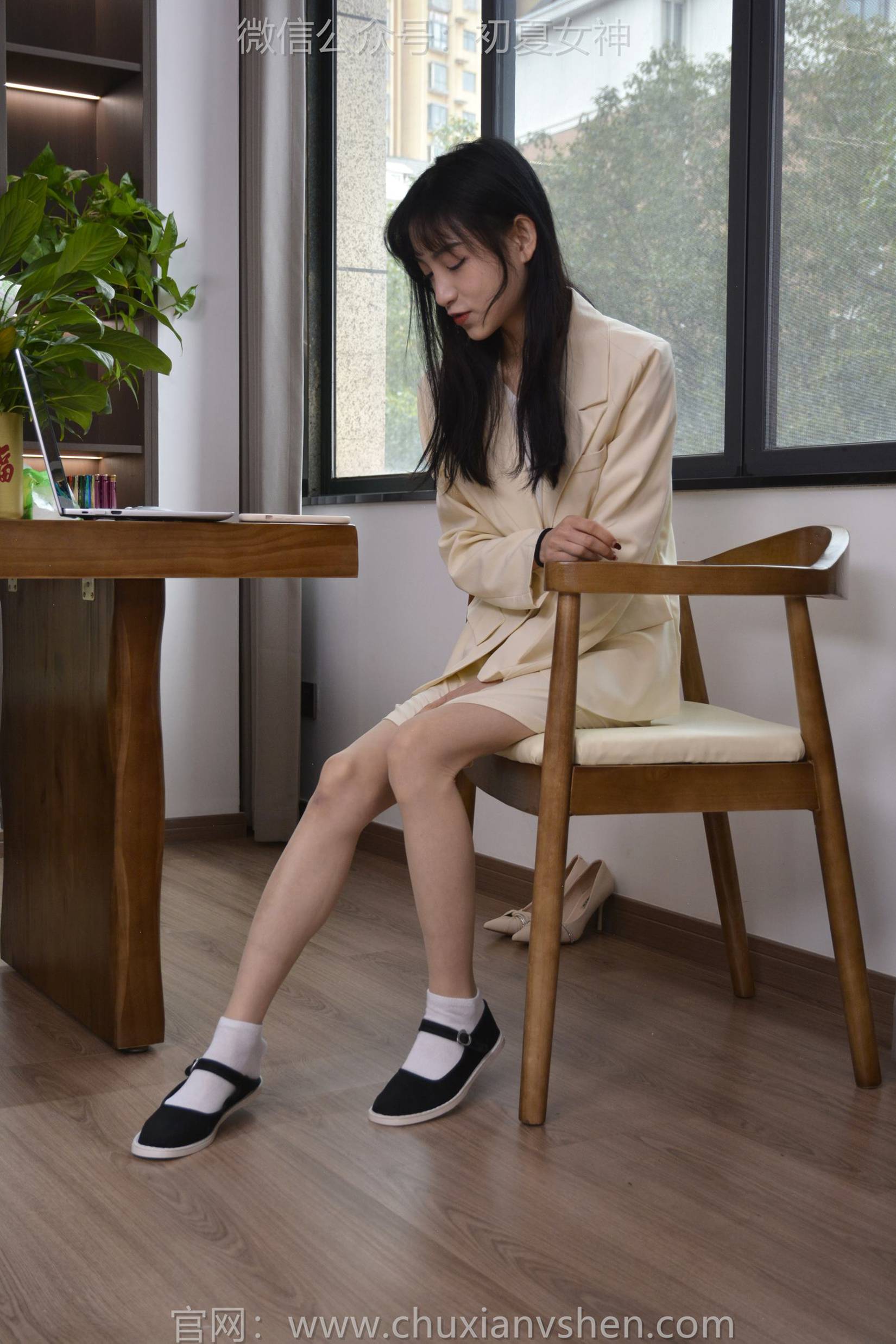 图片[122]-初夏女神 NO.148 柒柒 工作用鞋[140P] – 速更版-美库