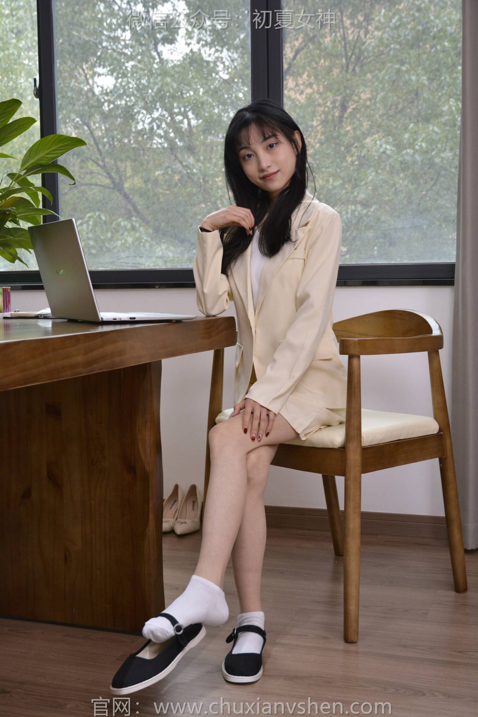 图片[137]-初夏女神 NO.148 柒柒 工作用鞋[140P] – 速更版-美库