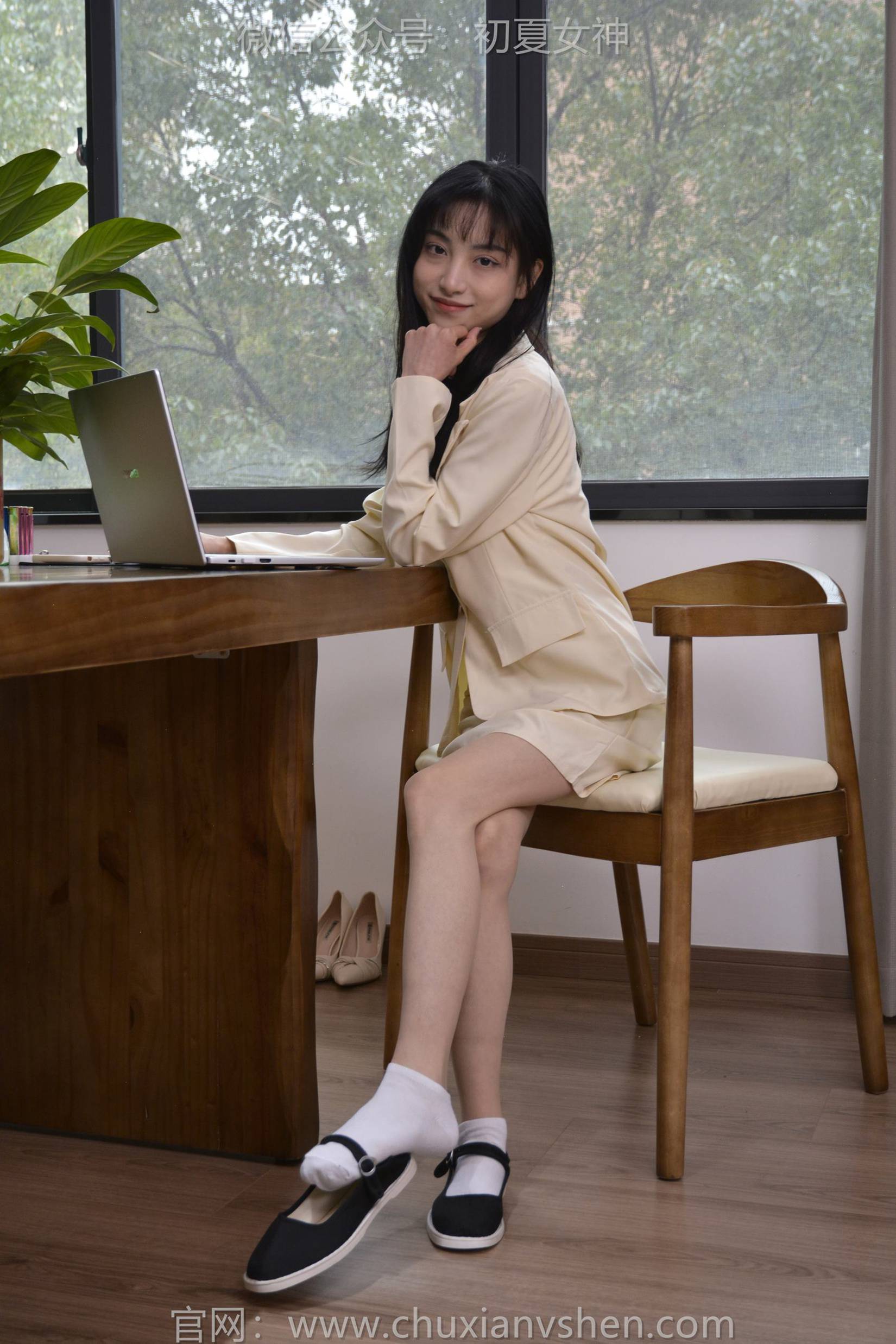 图片[139]-初夏女神 NO.148 柒柒 工作用鞋[140P] – 速更版-美库