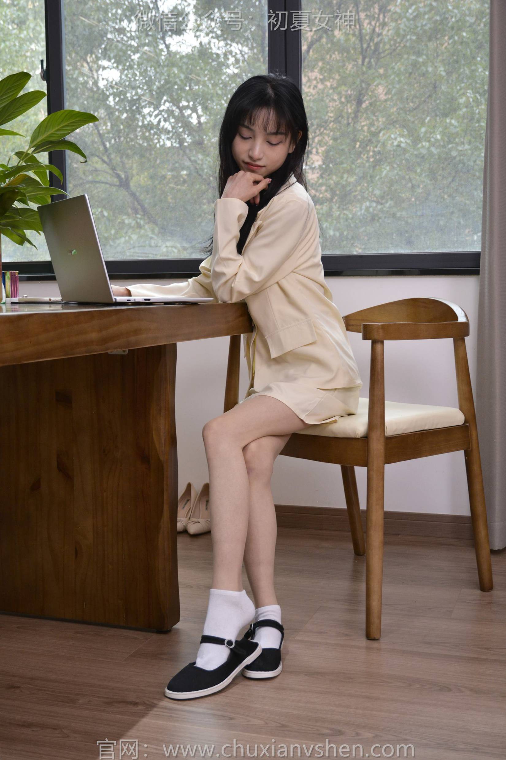 图片[141]-初夏女神 NO.148 柒柒 工作用鞋[140P] – 速更版-美库