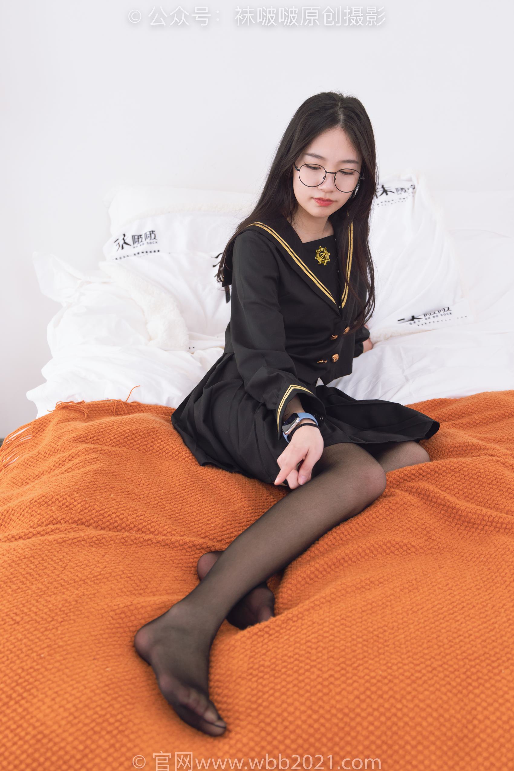 图片[68]-[BoBoSocks袜啵啵]NO.381 小甜豆-皮鞋、黑丝大腿袜、裸足[140P] – 速更版-美库