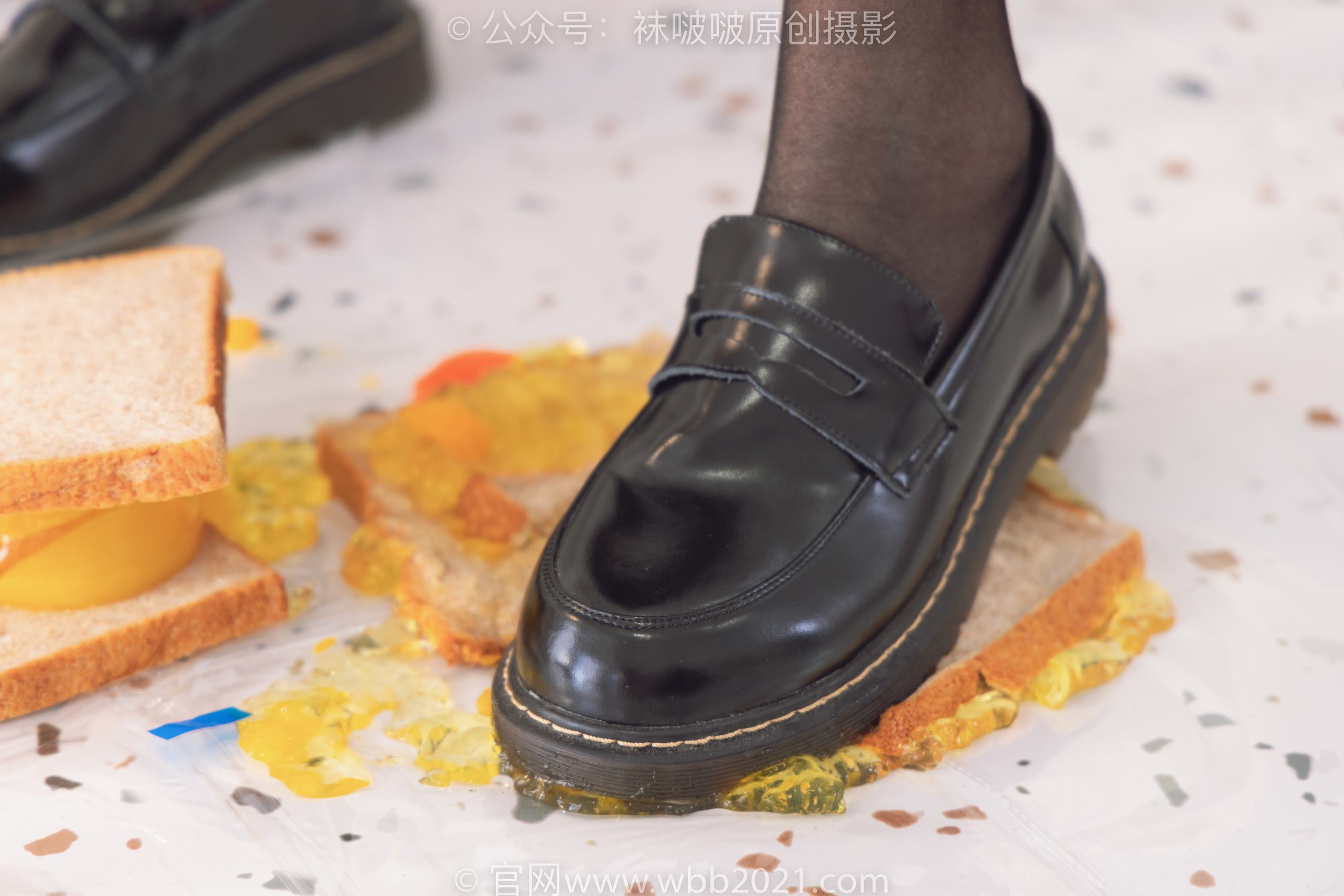 图片[116]-[BoBoSocks袜啵啵]NO.381 小甜豆-皮鞋、黑丝大腿袜、裸足[140P] – 速更版-美库