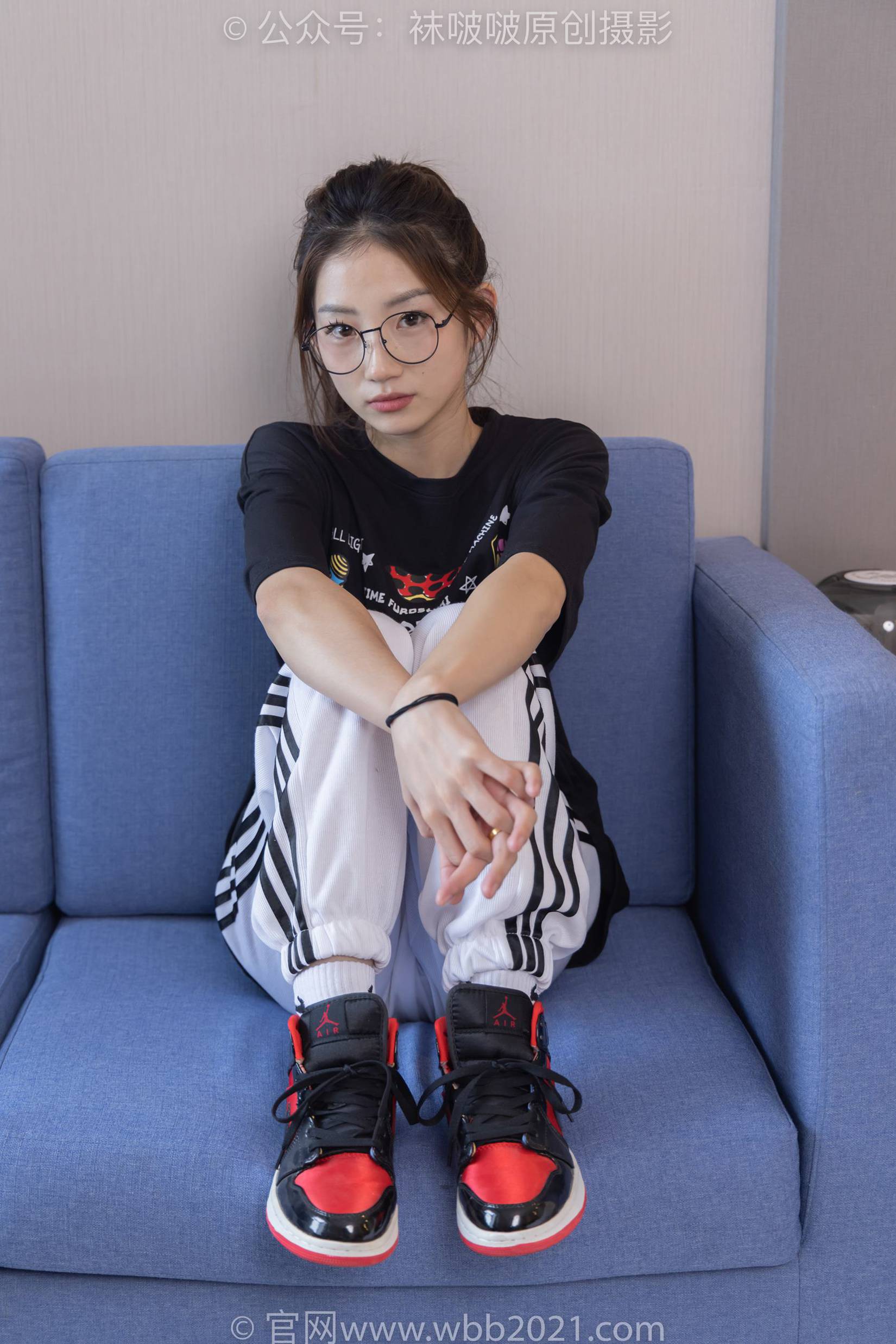 图片[14]-[BoBoSocks袜啵啵]NO.382 小沫-板鞋、白棉袜[143P] – 速更版-美库