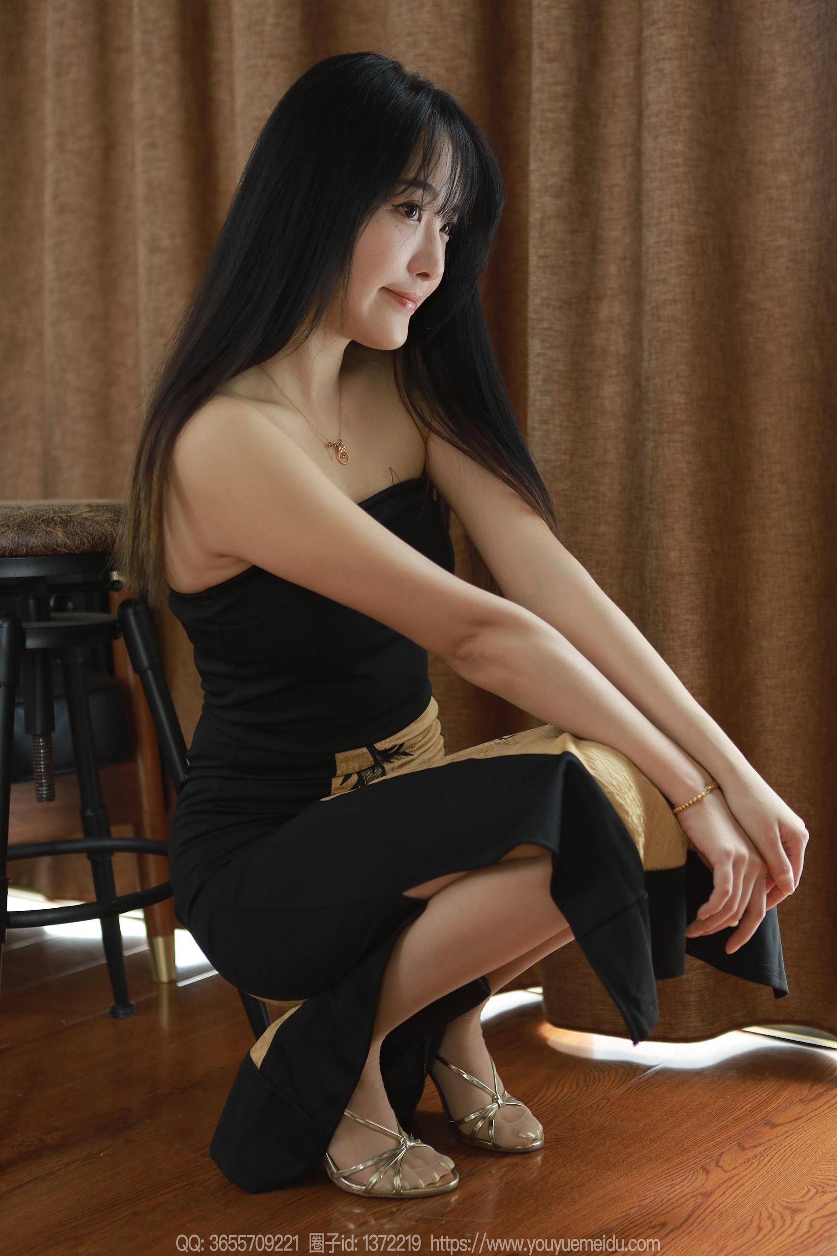 图片[15]-[IESS异思趣向] 2024.05.23 丝享家1749：婉萍《中式包臀裙》[88P] – 速更版-美库