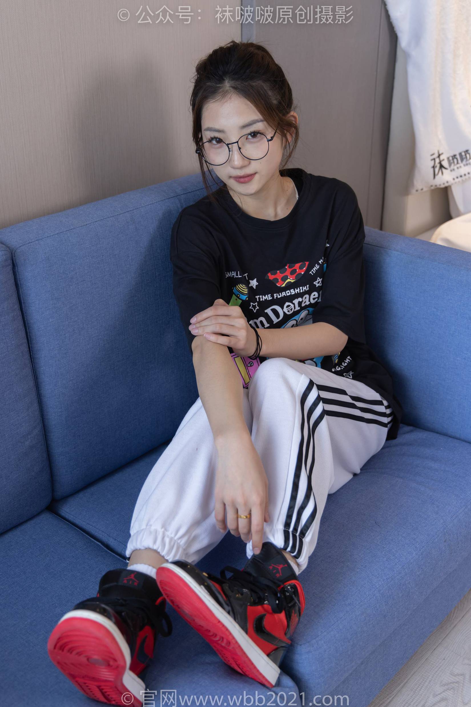 图片[32]-[BoBoSocks袜啵啵]NO.382 小沫-板鞋、白棉袜[143P] – 速更版-美库