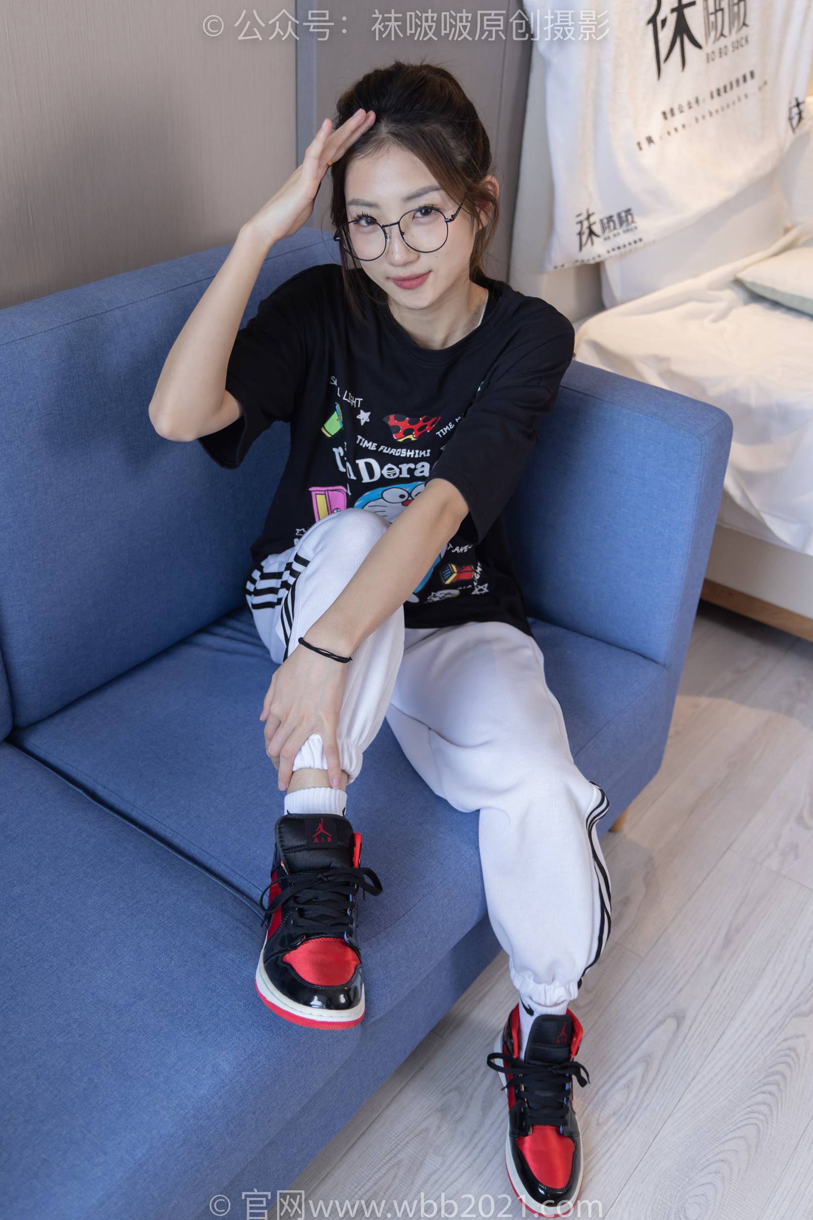 图片[34]-[BoBoSocks袜啵啵]NO.382 小沫-板鞋、白棉袜[143P] – 速更版-美库