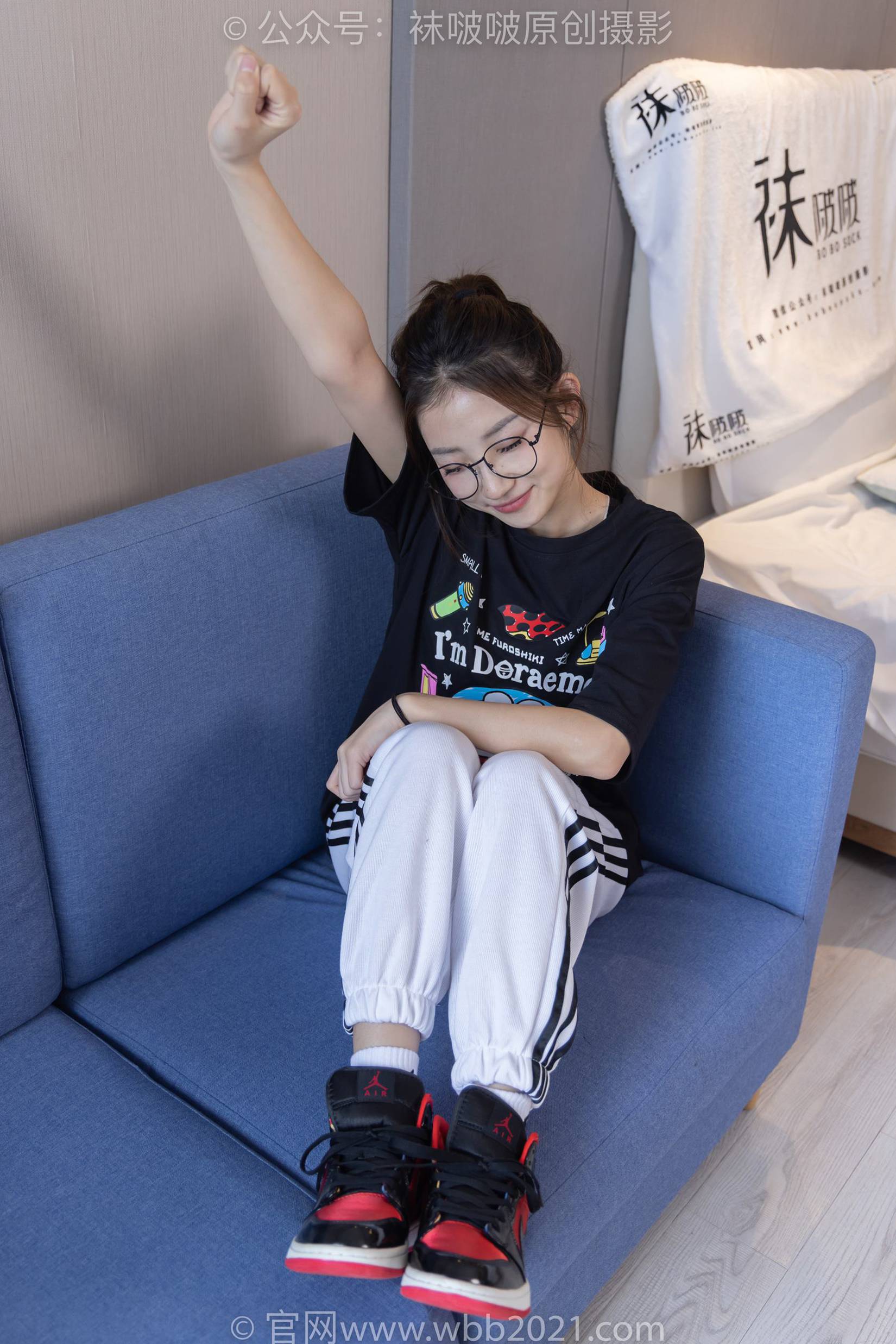 图片[36]-[BoBoSocks袜啵啵]NO.382 小沫-板鞋、白棉袜[143P] – 速更版-美库