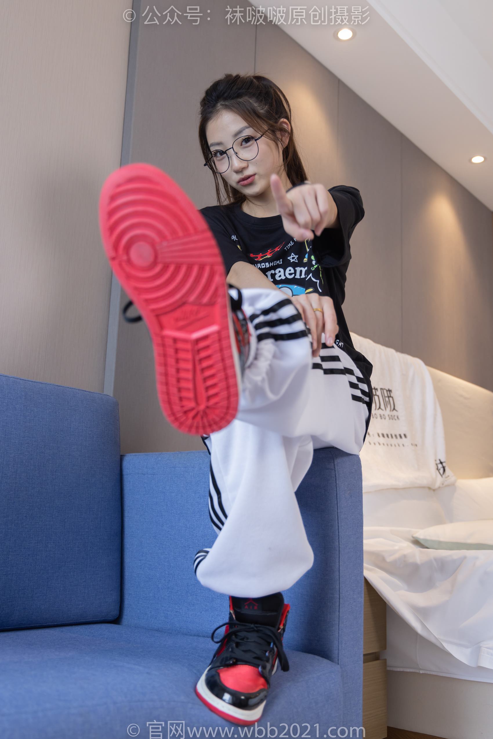 图片[41]-[BoBoSocks袜啵啵]NO.382 小沫-板鞋、白棉袜[143P] – 速更版-美库