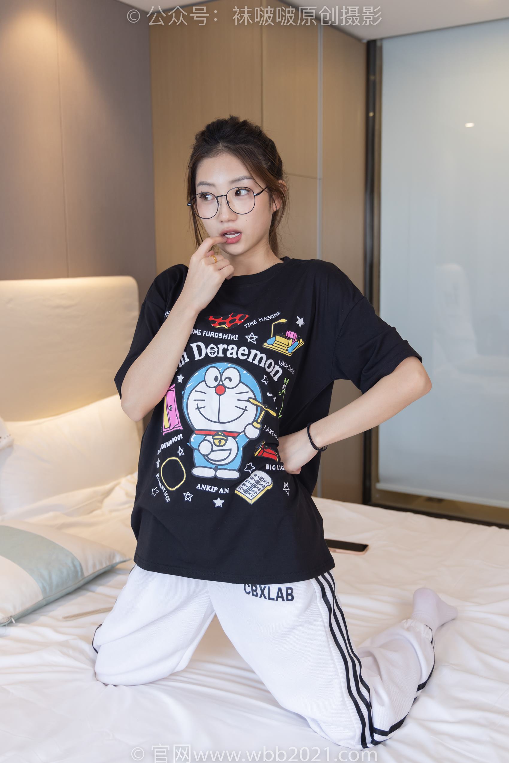 图片[57]-[BoBoSocks袜啵啵]NO.382 小沫-板鞋、白棉袜[143P] – 速更版-美库