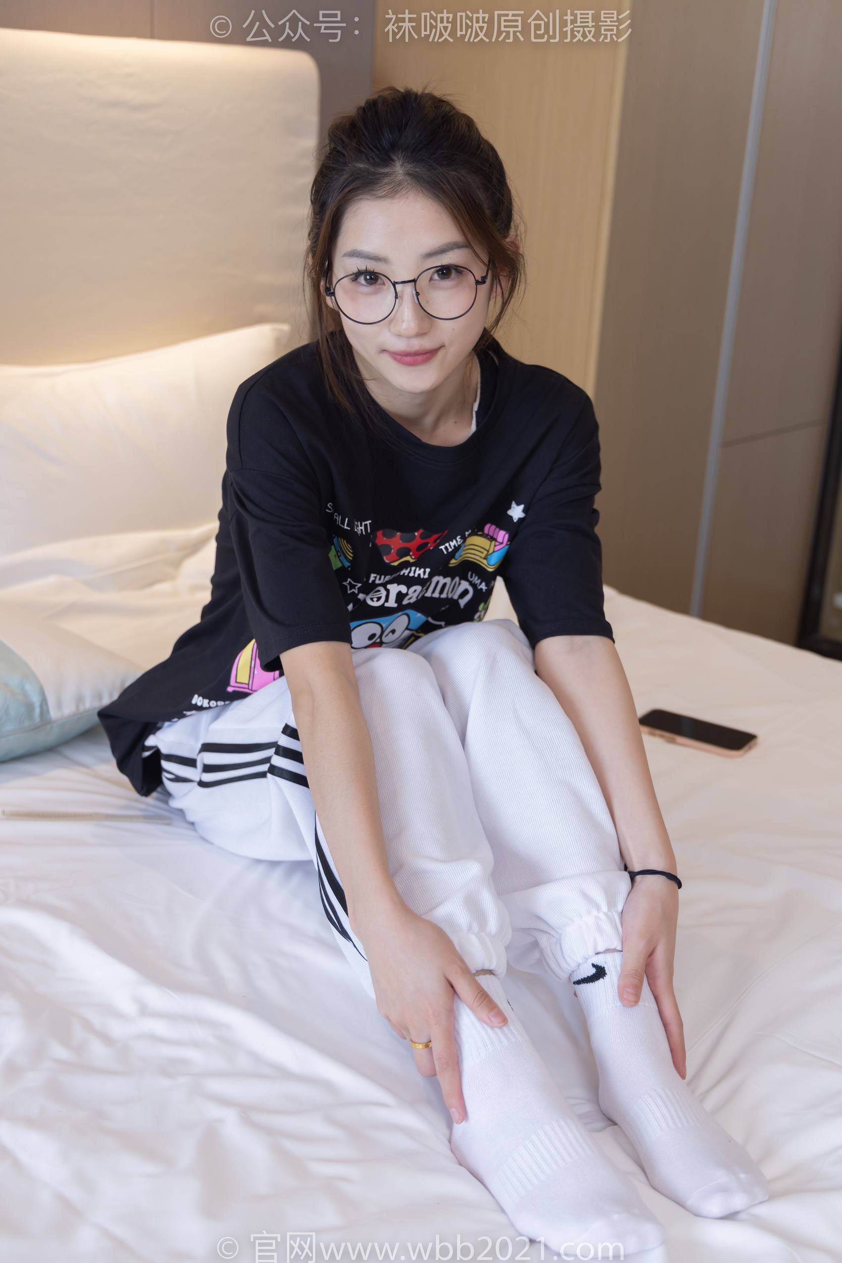 图片[68]-[BoBoSocks袜啵啵]NO.382 小沫-板鞋、白棉袜[143P] – 速更版-美库