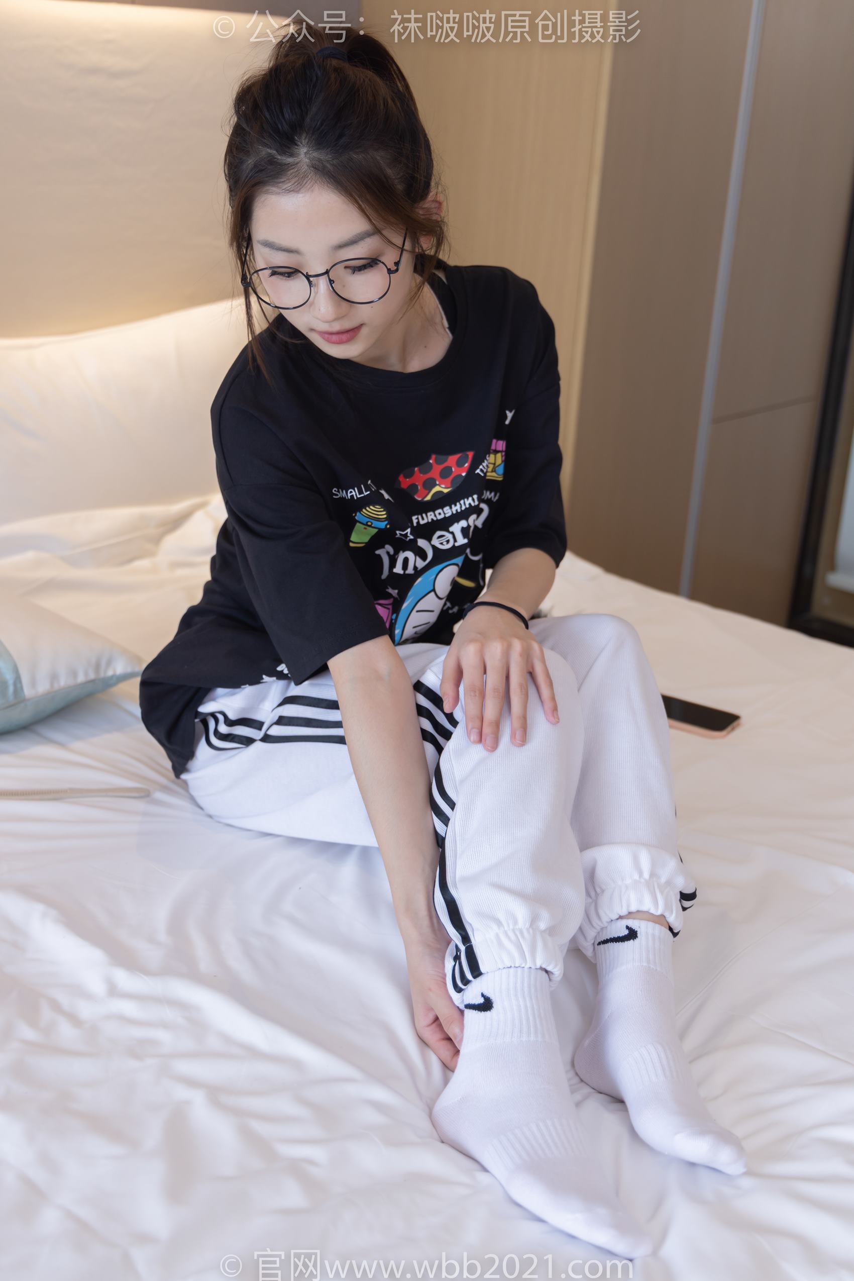 图片[70]-[BoBoSocks袜啵啵]NO.382 小沫-板鞋、白棉袜[143P] – 速更版-美库