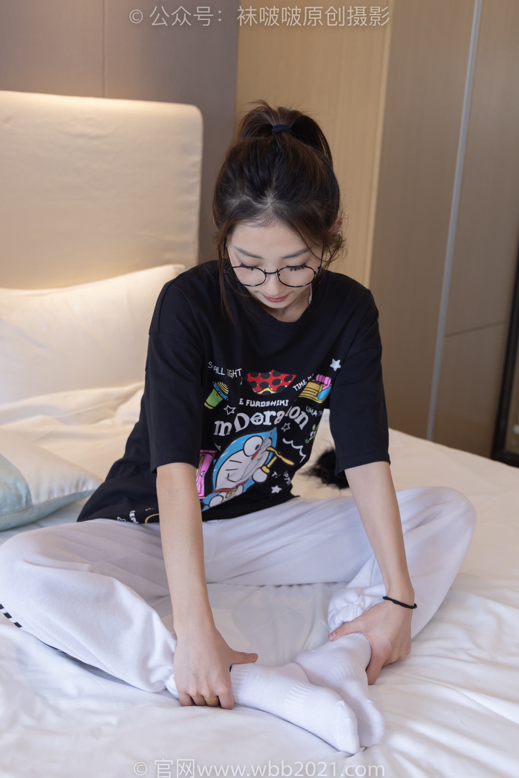 图片[71]-[BoBoSocks袜啵啵]NO.382 小沫-板鞋、白棉袜[143P] – 速更版-美库