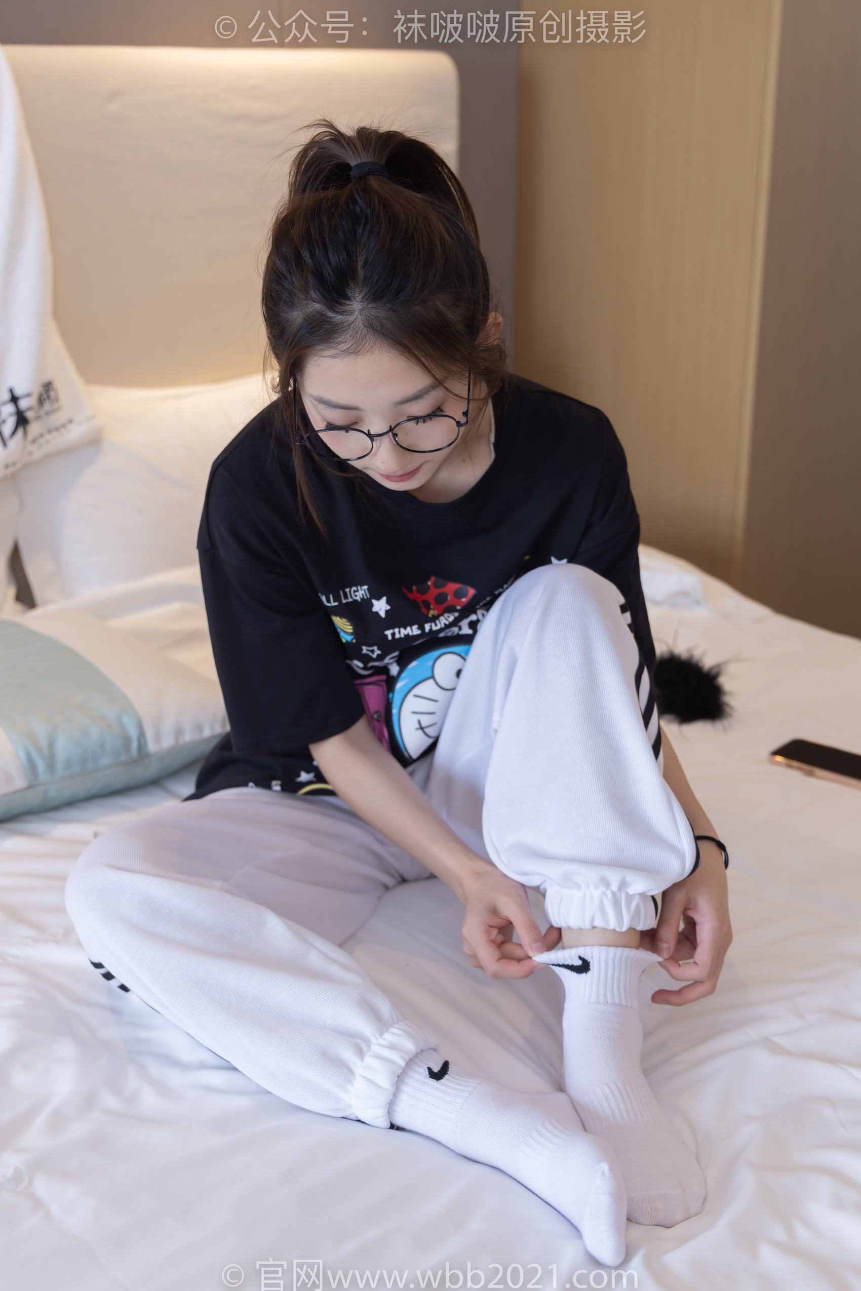 图片[75]-[BoBoSocks袜啵啵]NO.382 小沫-板鞋、白棉袜[143P] – 速更版-美库