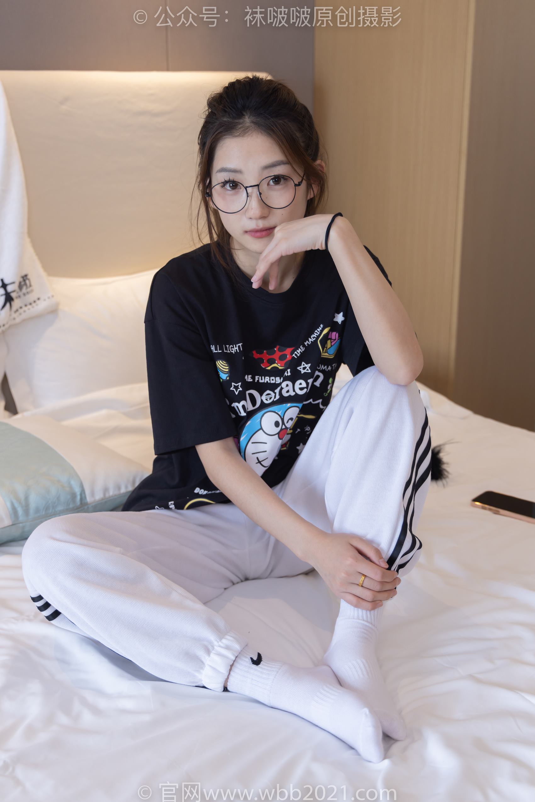 图片[76]-[BoBoSocks袜啵啵]NO.382 小沫-板鞋、白棉袜[143P] – 速更版-美库