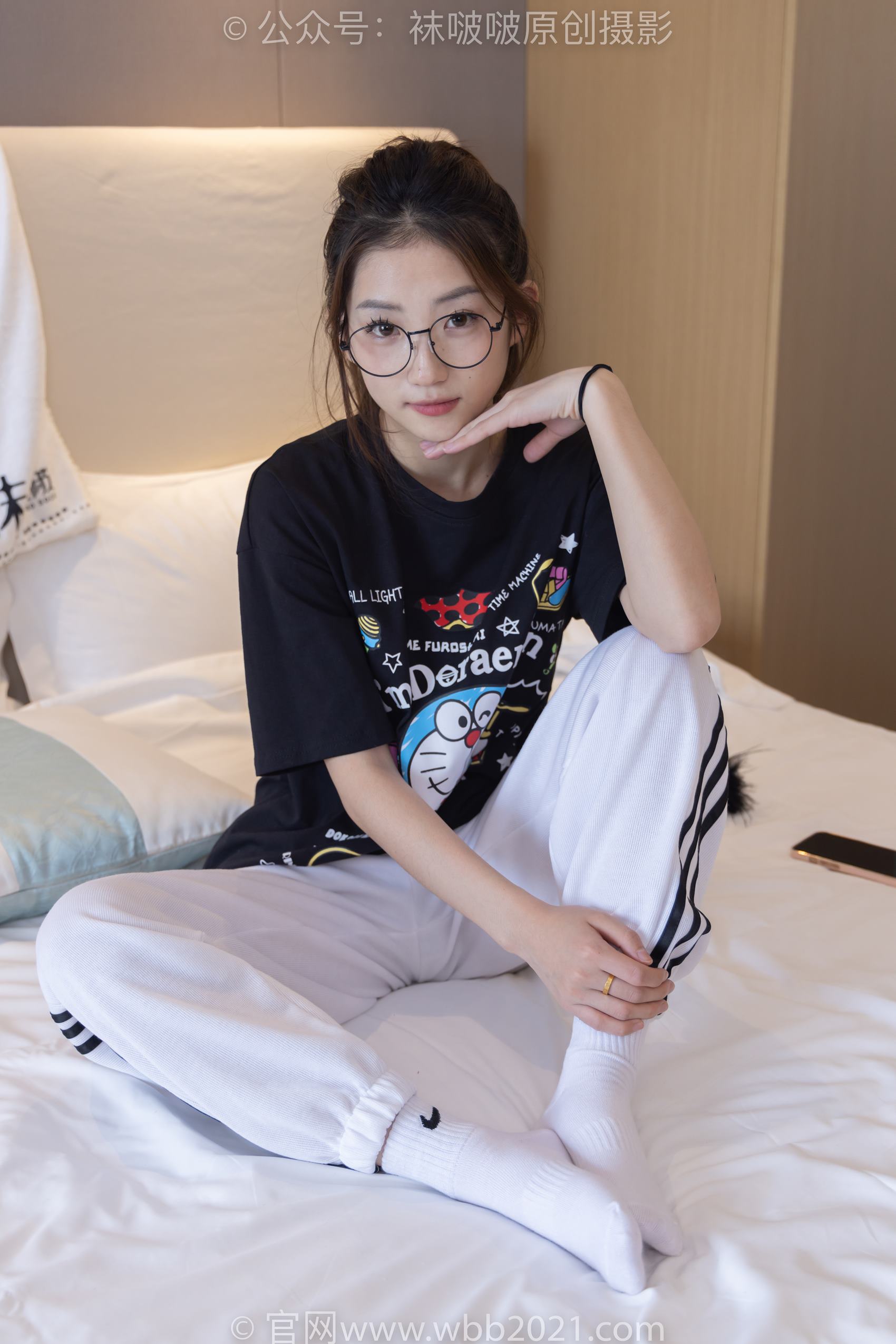 图片[77]-[BoBoSocks袜啵啵]NO.382 小沫-板鞋、白棉袜[143P] – 速更版-美库