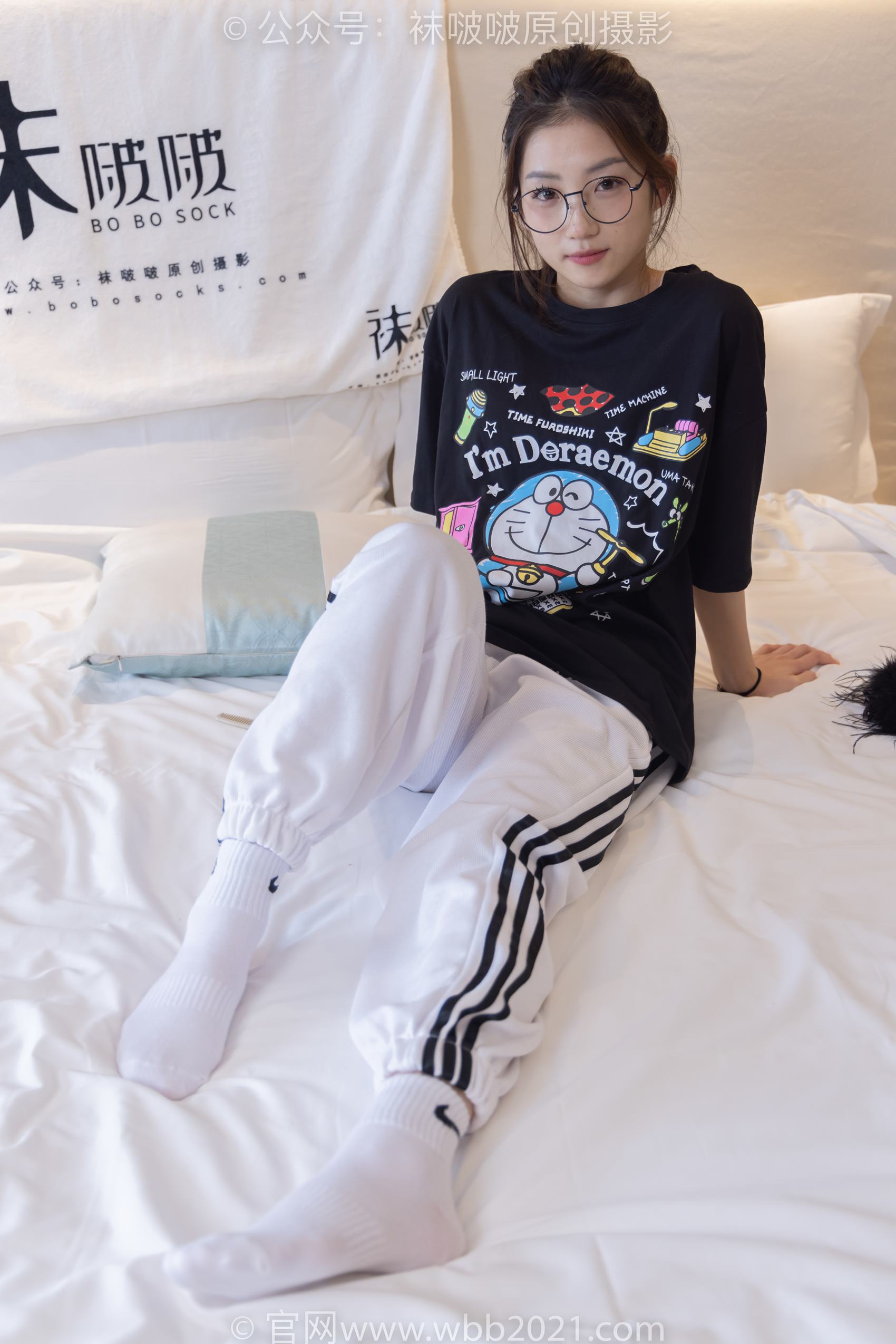 图片[86]-[BoBoSocks袜啵啵]NO.382 小沫-板鞋、白棉袜[143P] – 速更版-美库